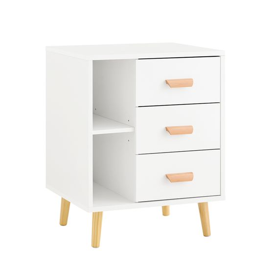 SoBuy Ophængt sengebord, Svævende sengeborde FBT95-W