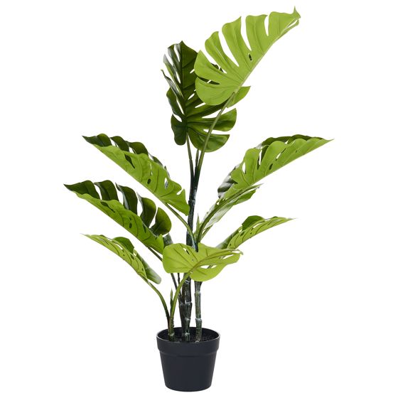 Kunstig plante MONSTERA PLANT 94 cm Grøn