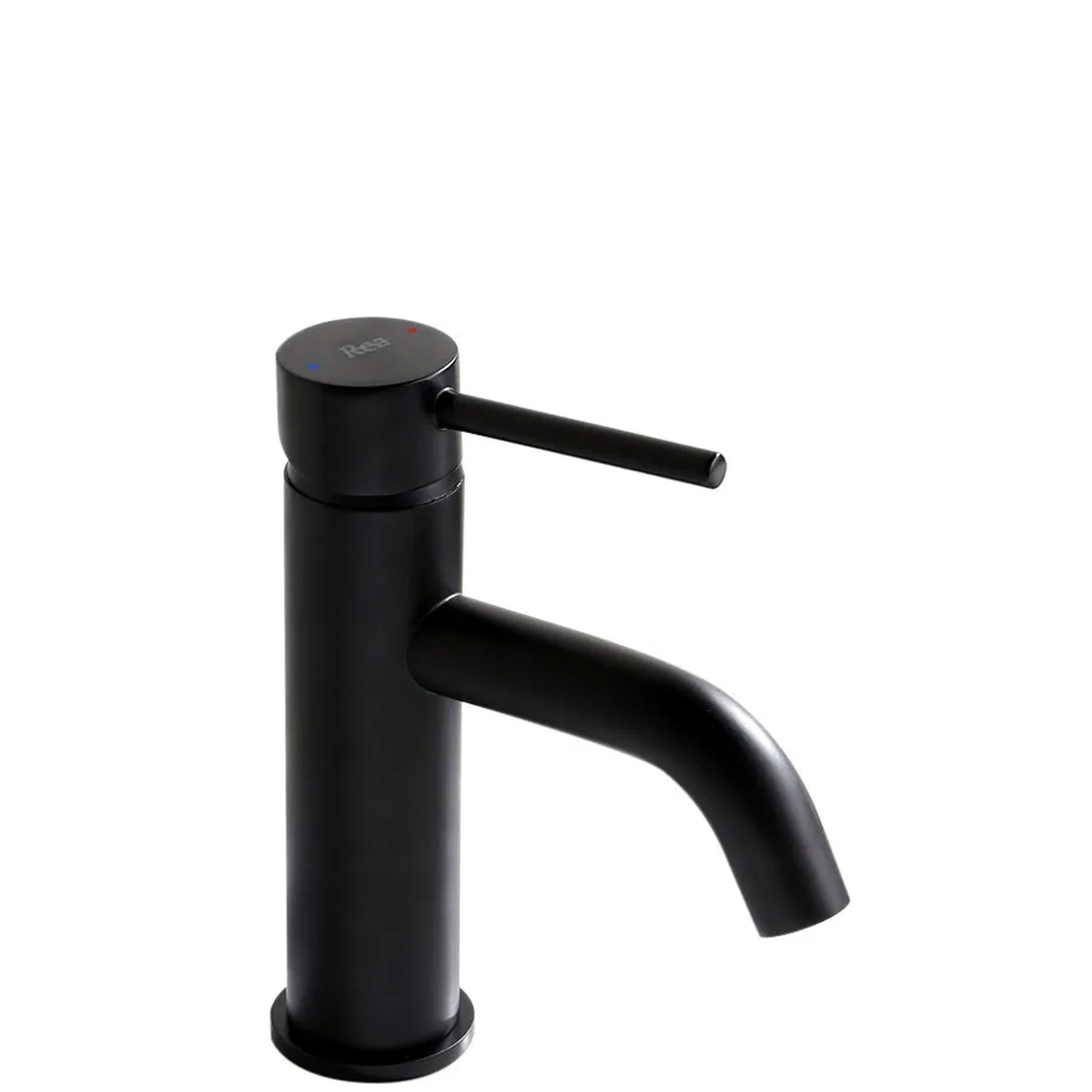 REA håndvaskarmatur LUGANO Lav Sort, 15x5x16,5cm