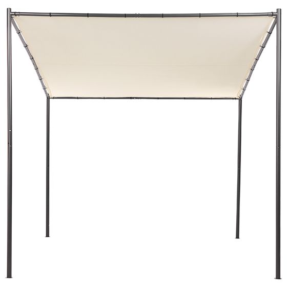 Lysthus VIMINO 282 cm 294 cm Metal Beige