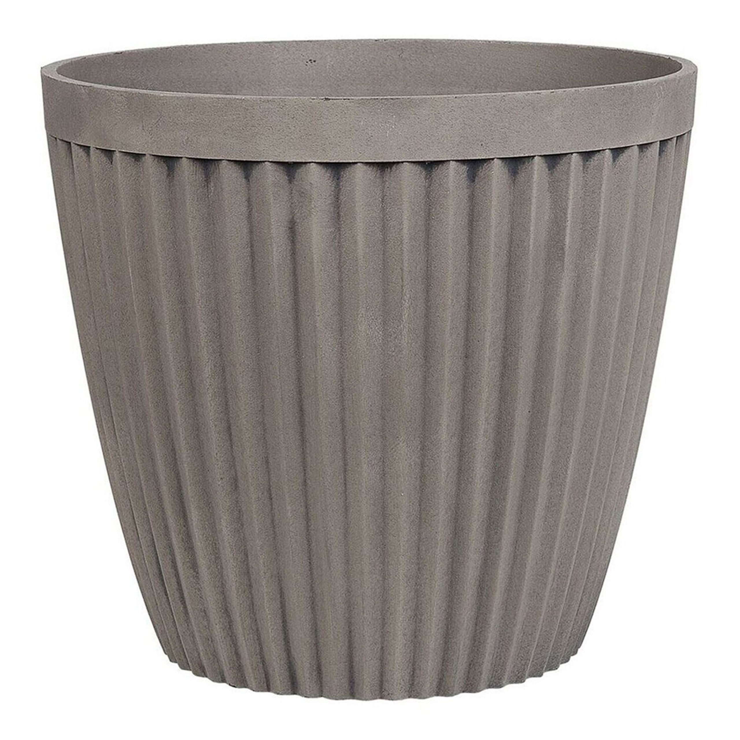 Urtepotte POKA 36 cm Brungrå