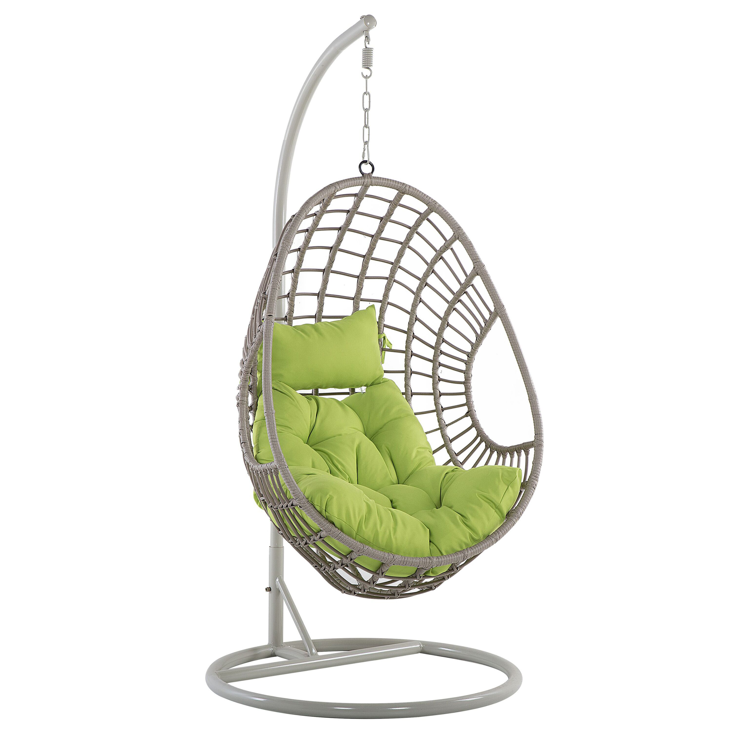 Hængestol med stativ ARPINO PE-rattan Beige