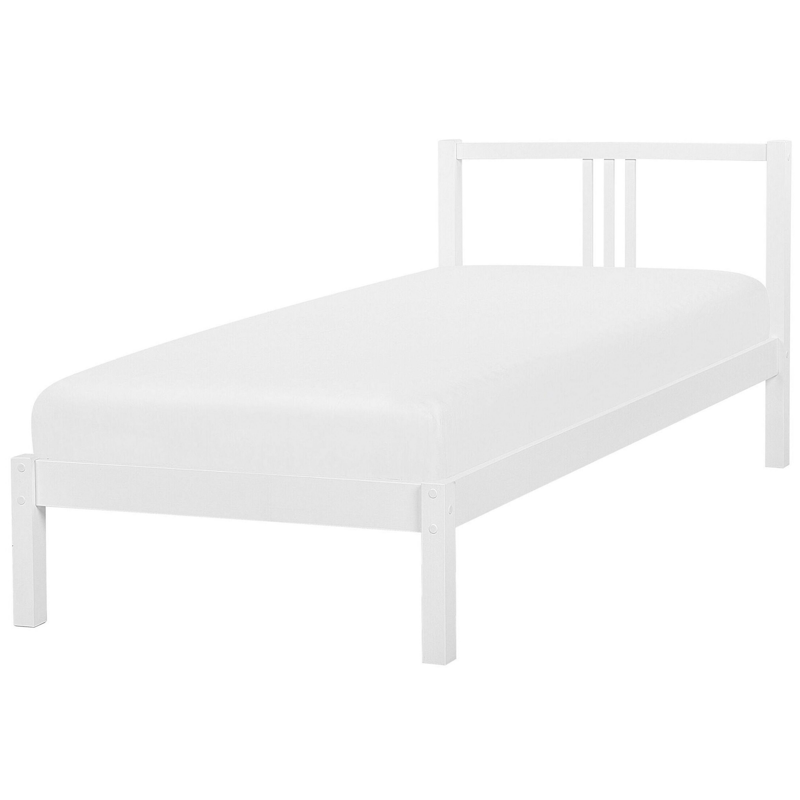 Seng Fyretræ VANNES 90 x 200 cm Hvid