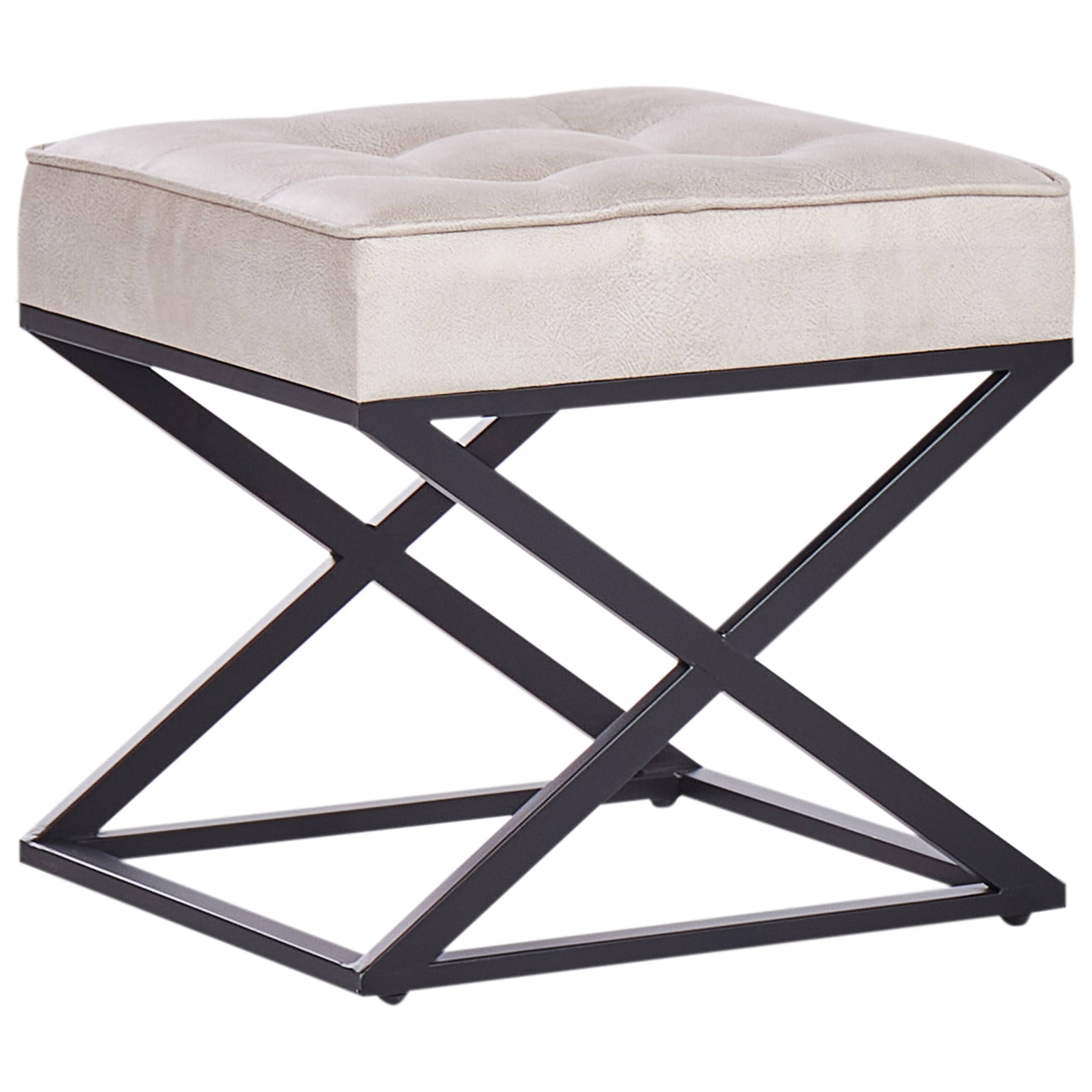 Taburet MURDO Kunstlæder Beige