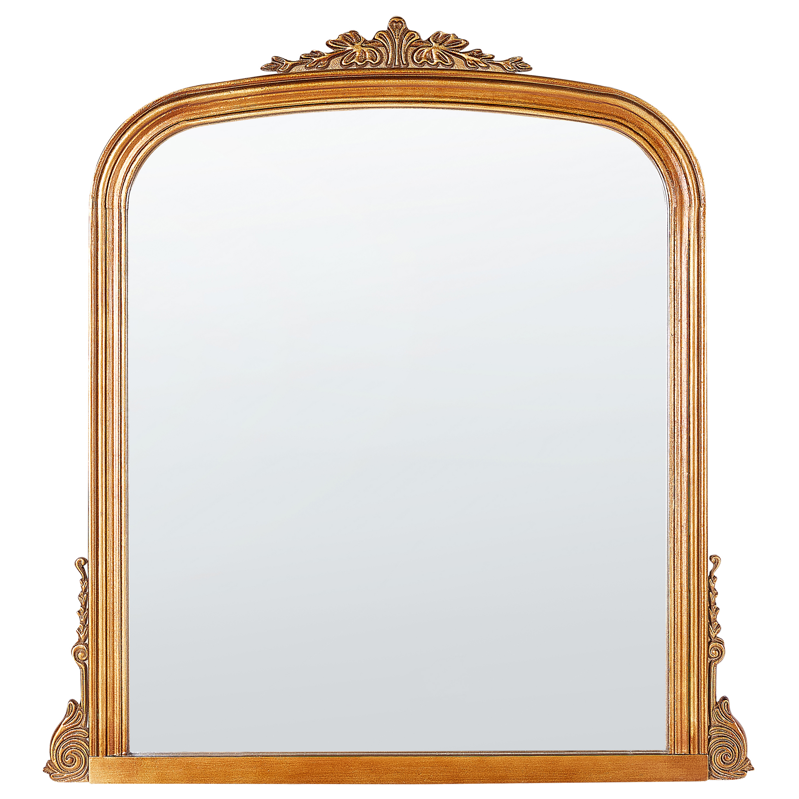 Vægspejl SUSSEY 75 cm 78 cm Guld