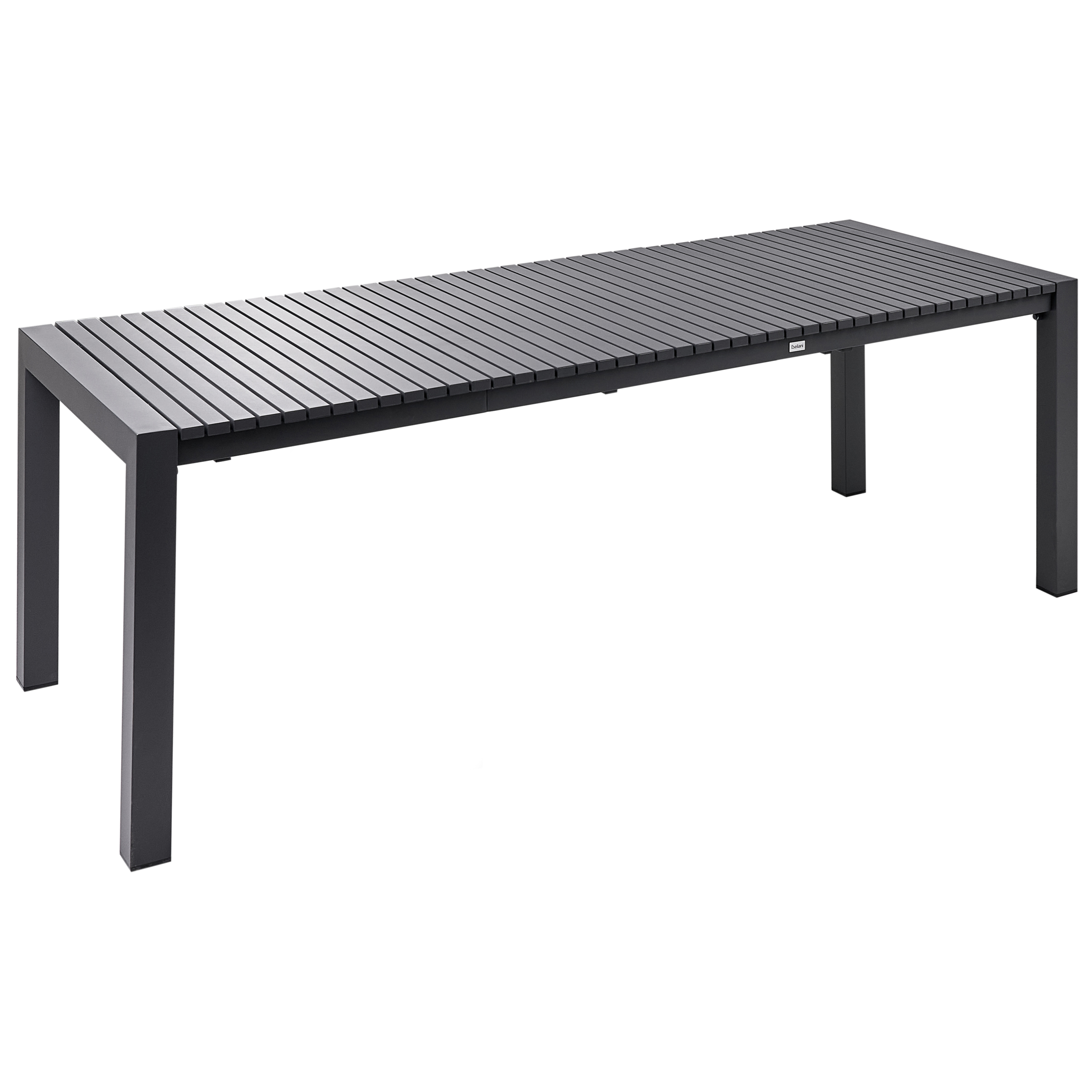 Havebord med udtræk ARDESIO 160/220 cm 90 cm Metal Mørkegrå