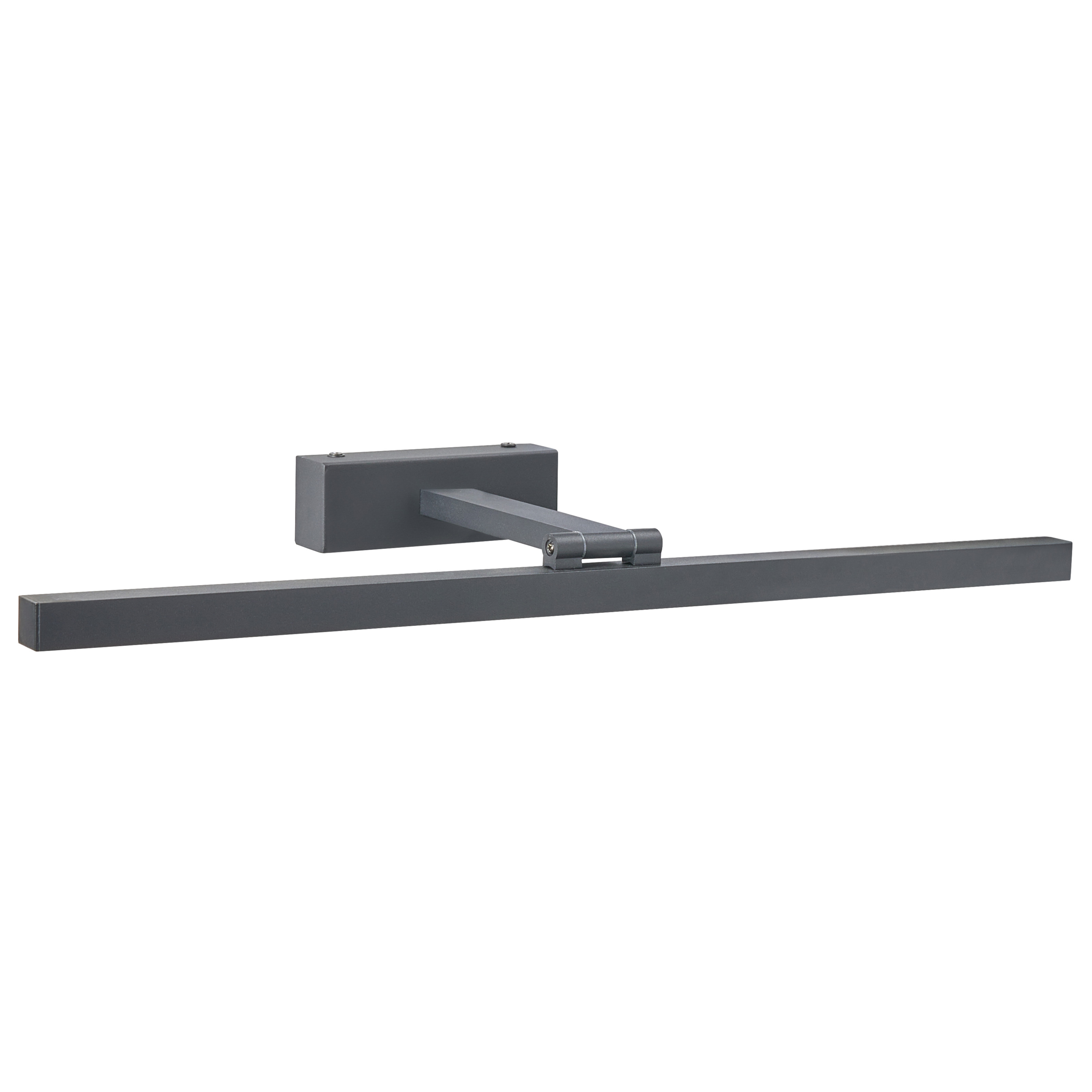 Billede og spejl LED-lys ARROS Metal Sort