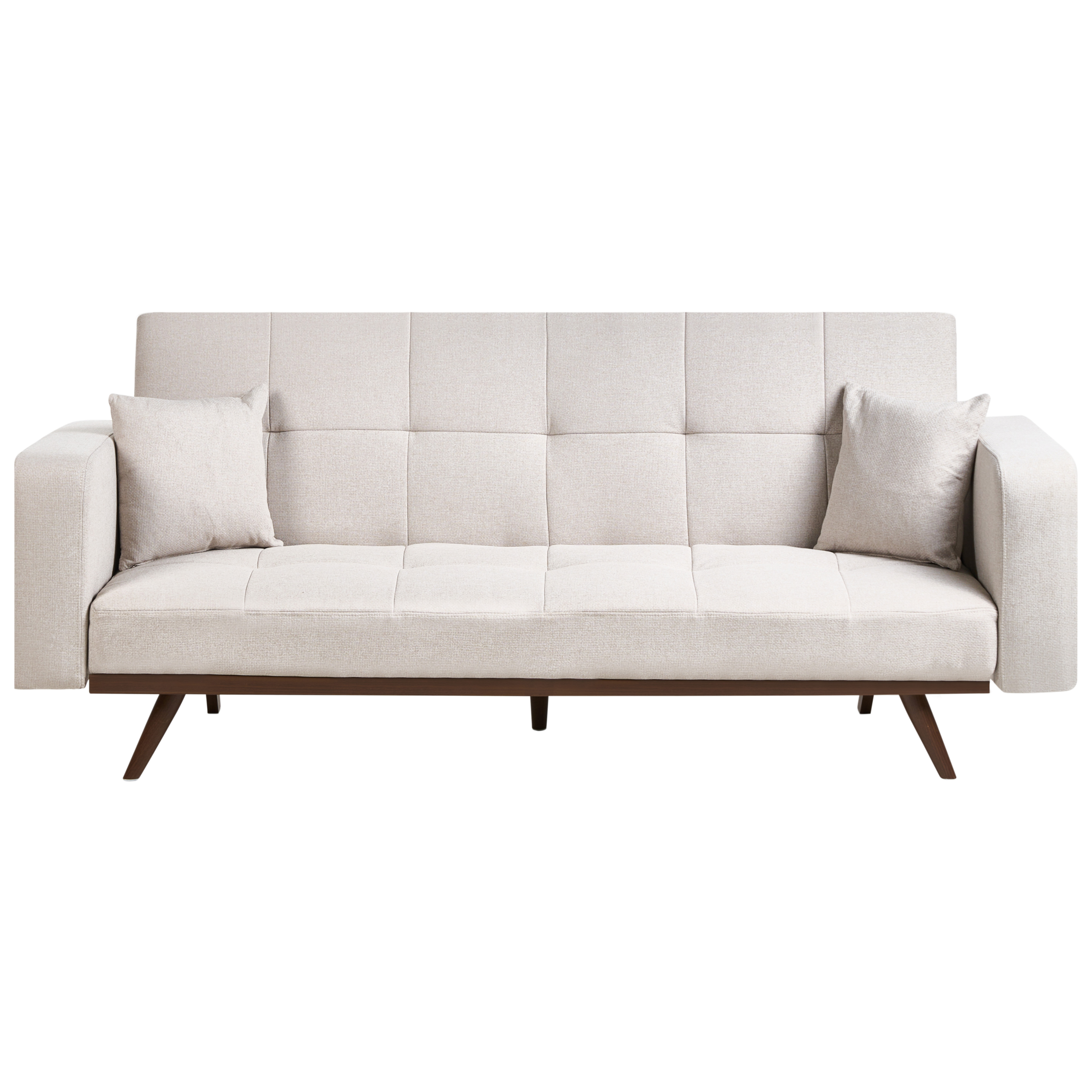 Sovesofa 3 personers HJULBY Lys Beige