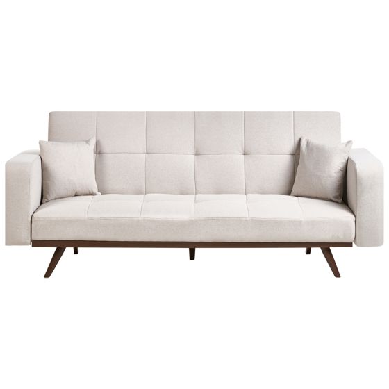 Sovesofa 3 personers HJULBY Lys Beige