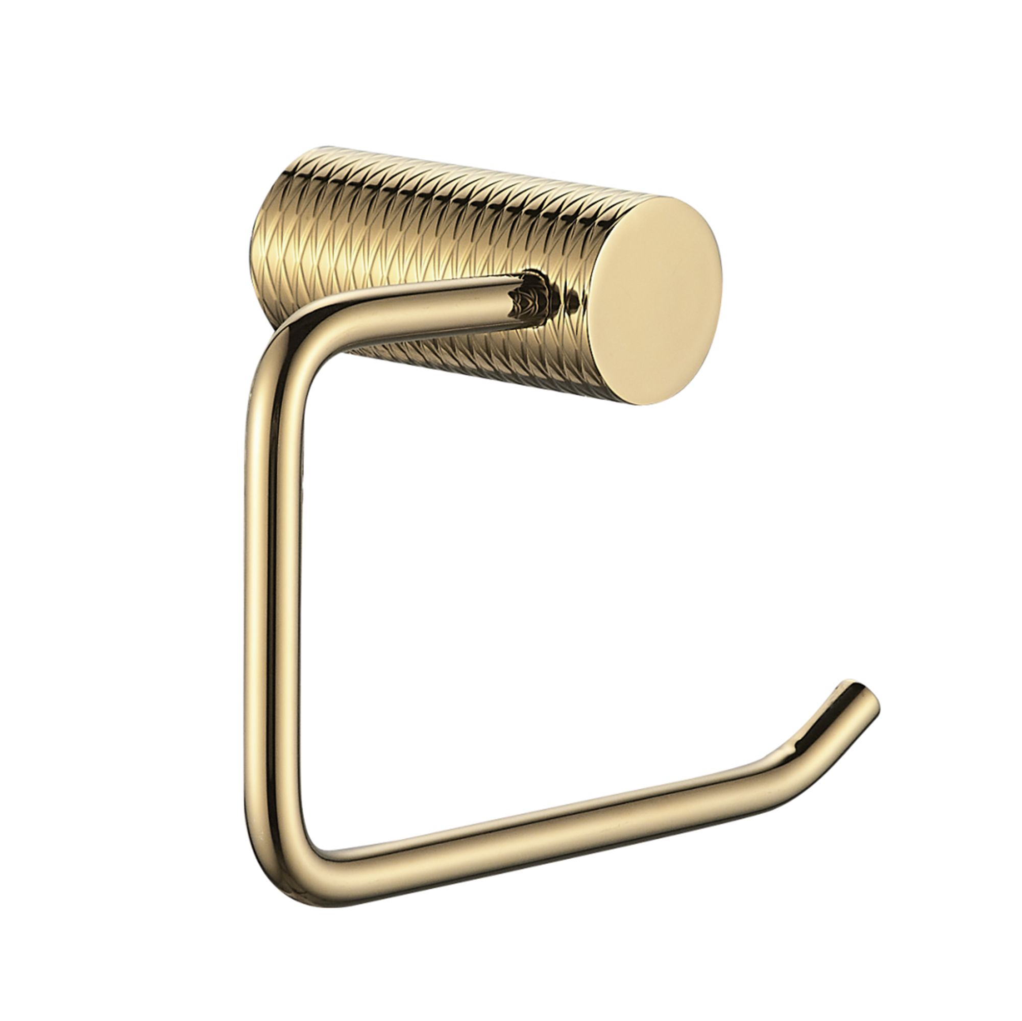 REA toiletpapirholder 9711 Prism Børstet guld, 6,5x13,5x9,5cm
