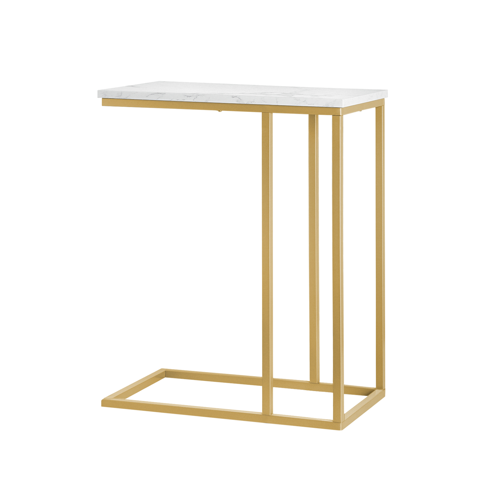 SoBuy Sofabord, bord dappoint, bord med hjul FBT87-G