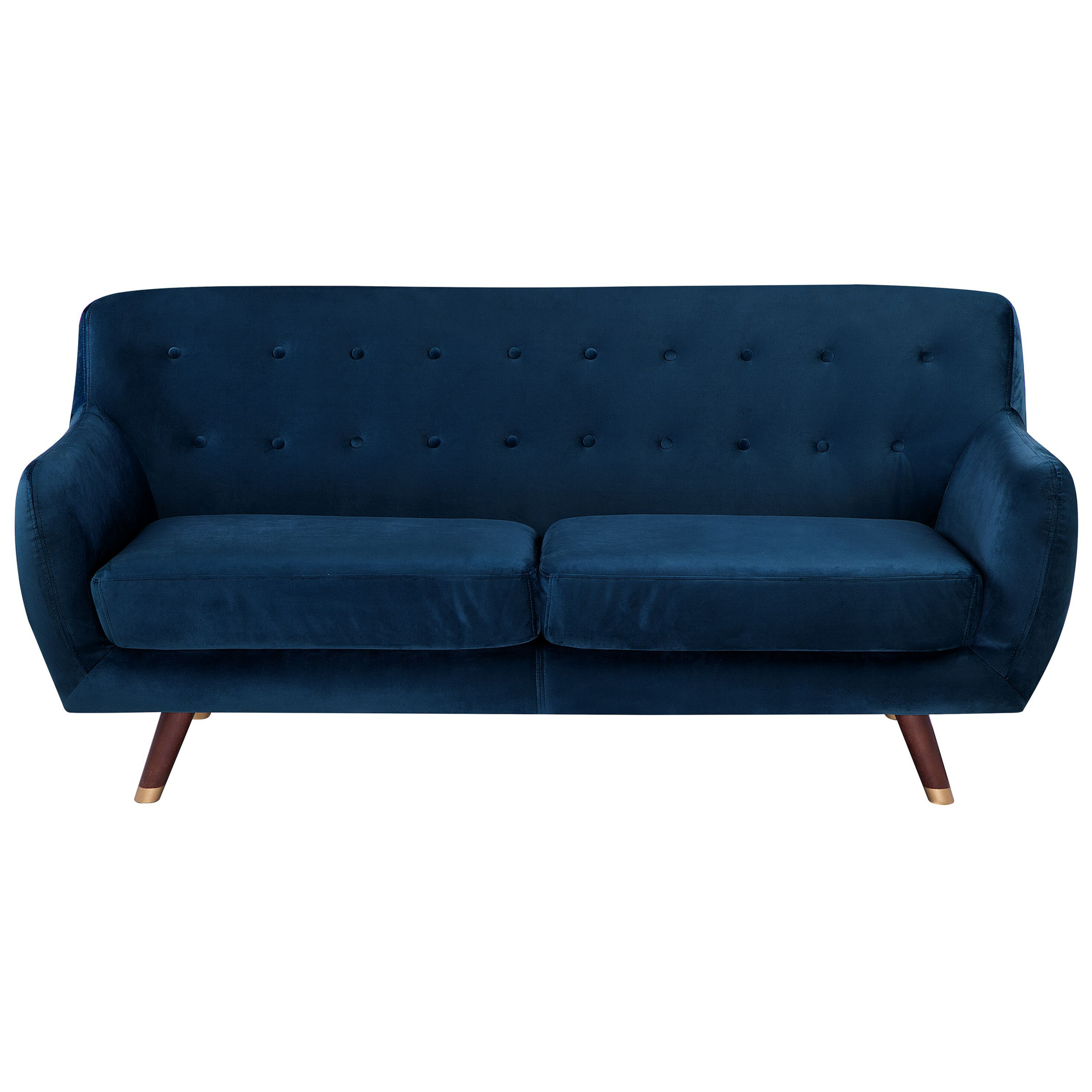 Sofa 3 personers BODO Velour Navy Blå