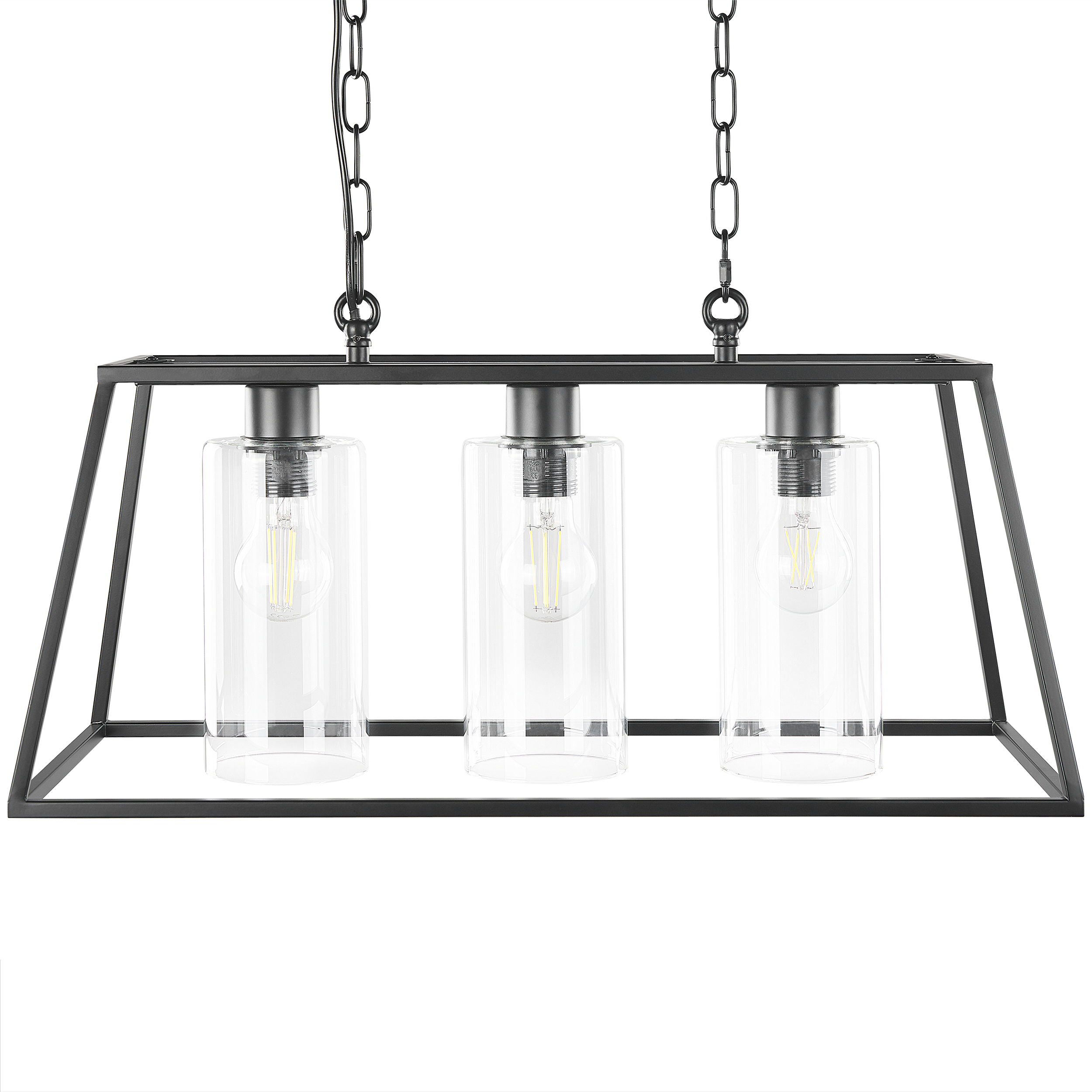 Loftlampe MUGER Metal Sort