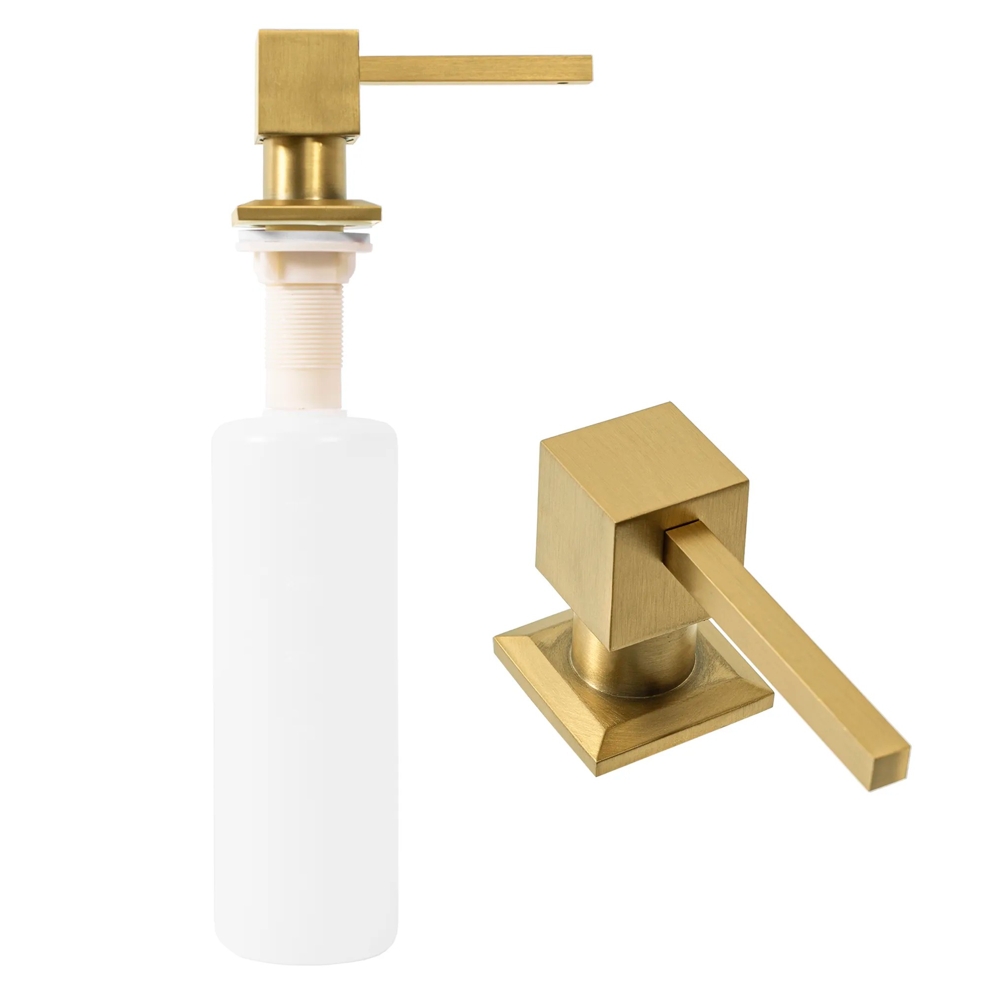 REA sæbedispenser 330ML Børstet guld, 10x5x27cm