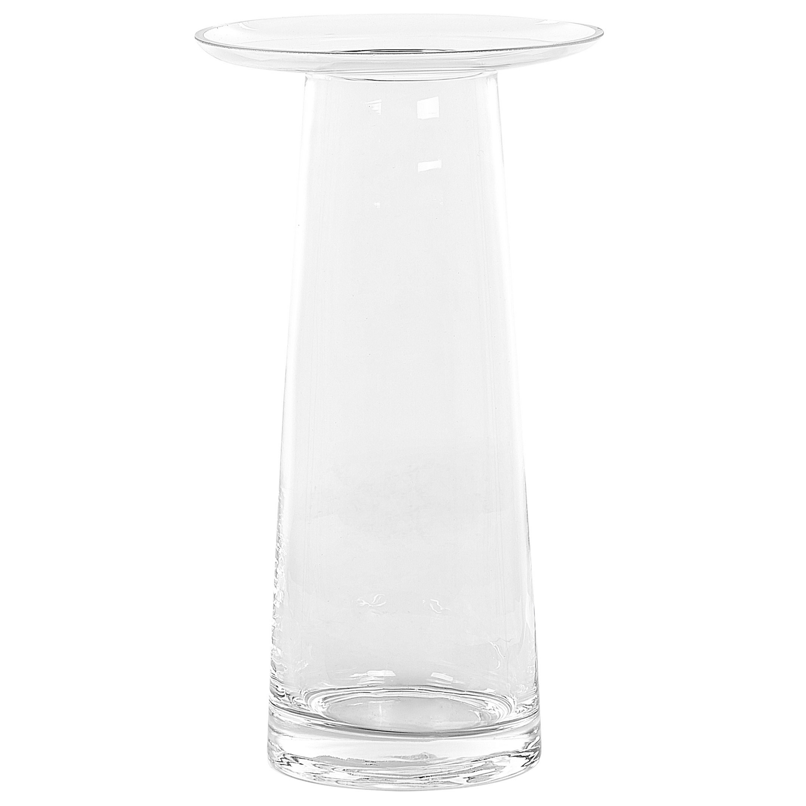 Blomstervase MANNA 26 cm Glas Transparent