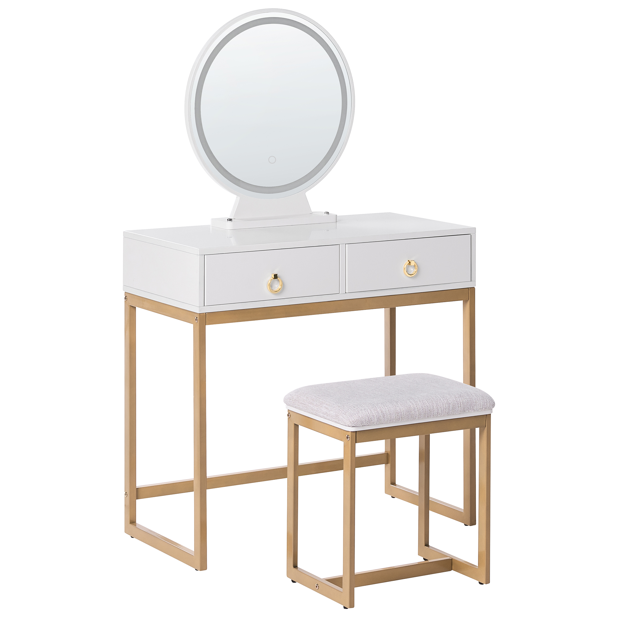 Makeup Bord AUXON LED Hvid