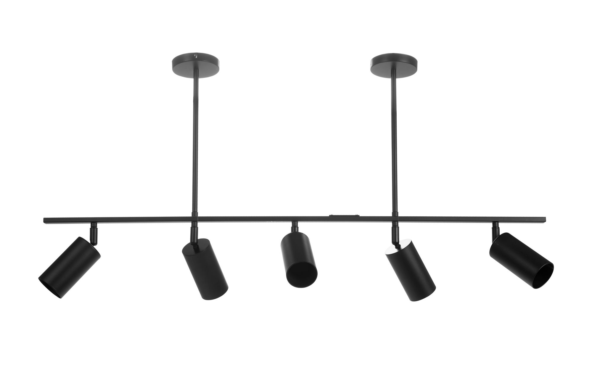 TOOLIGHT hængende loftlampe APP611-5C LOFT Sort 100x100x72cm