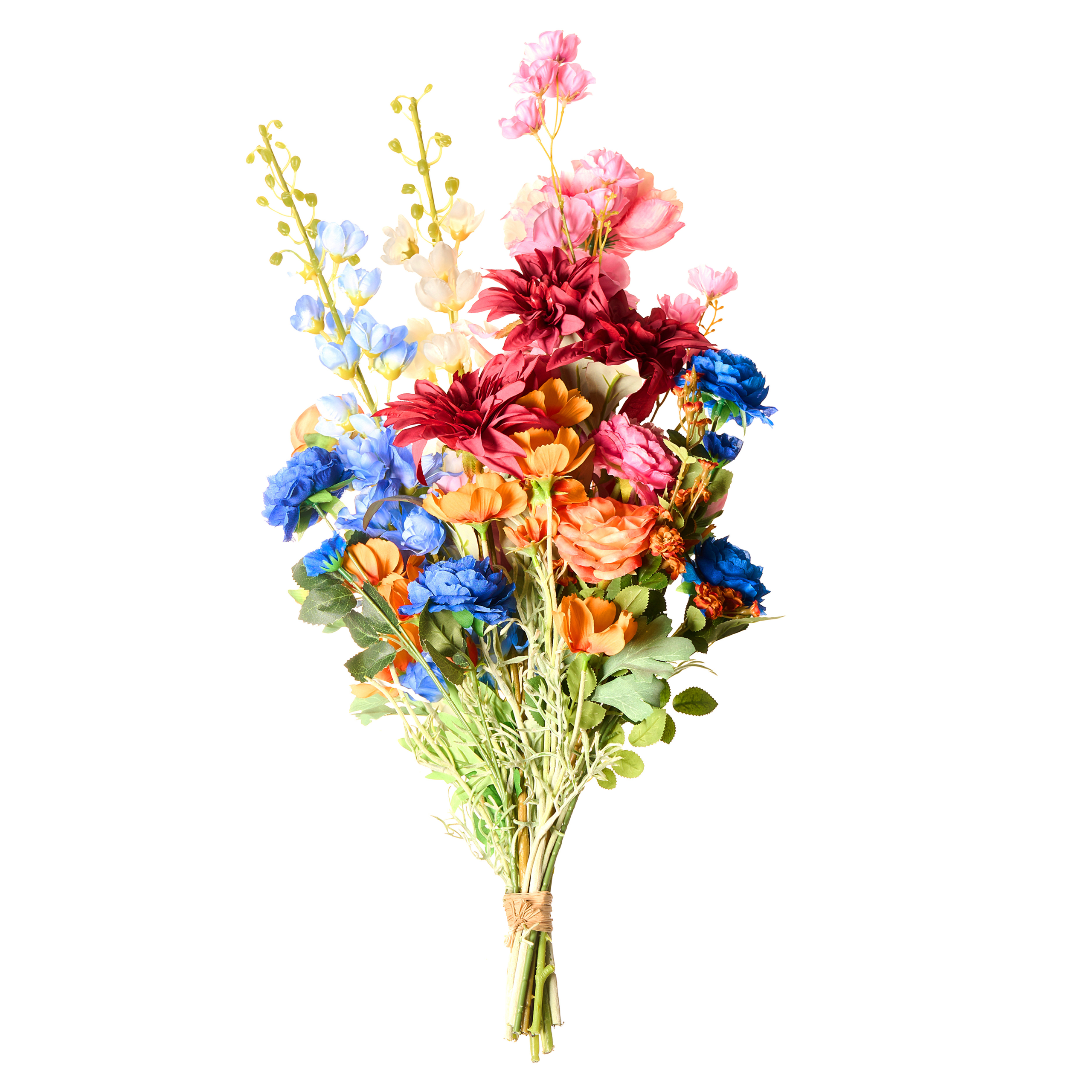 Kunstig blomsterbuket GRADIL 75 cm Multifarvet