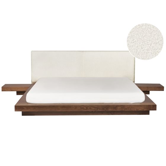 Vandseng Boucle ZEN 180 x 200 cm Brun ask