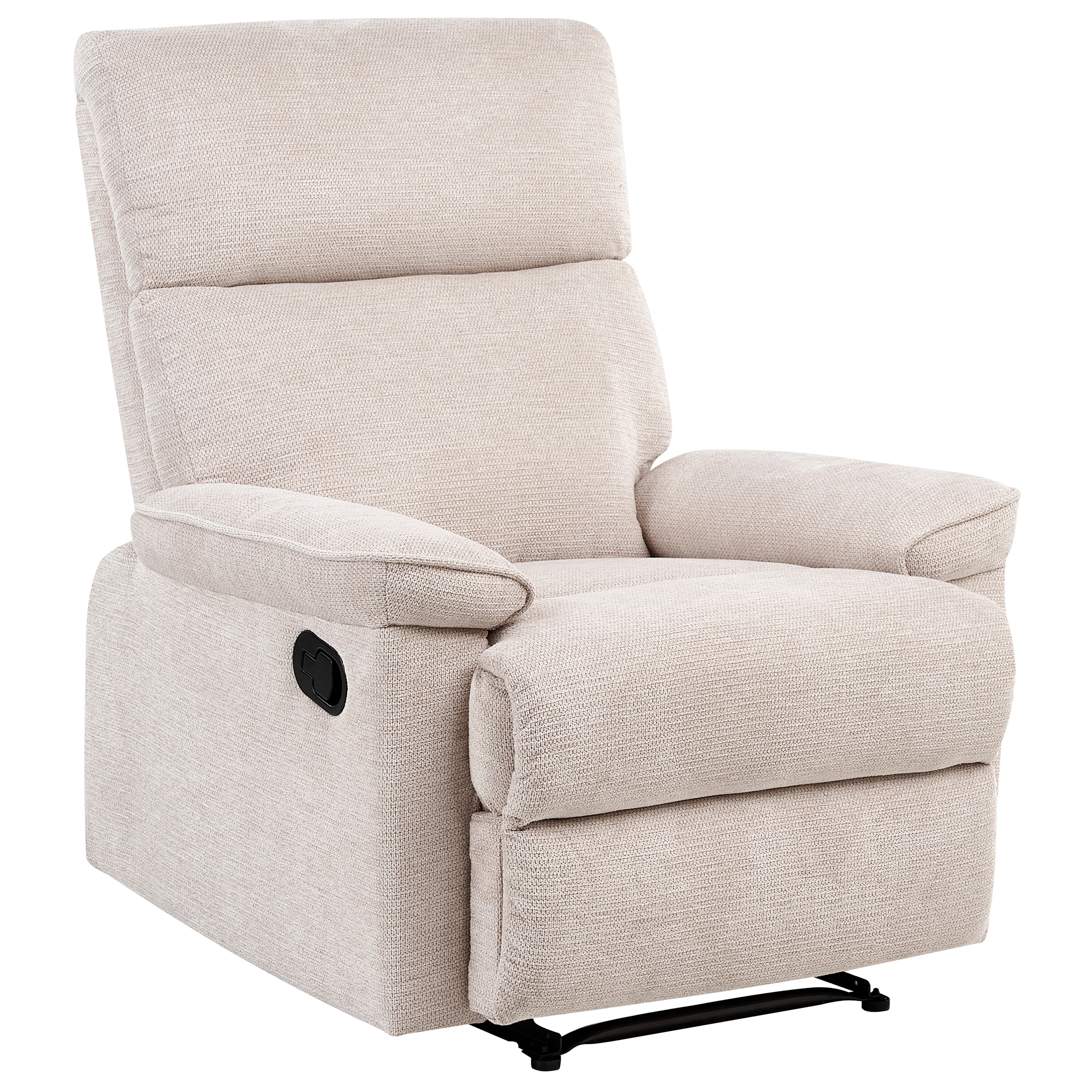 Recliner stol EVERTON Inkl. fodstøtte Lys Beige