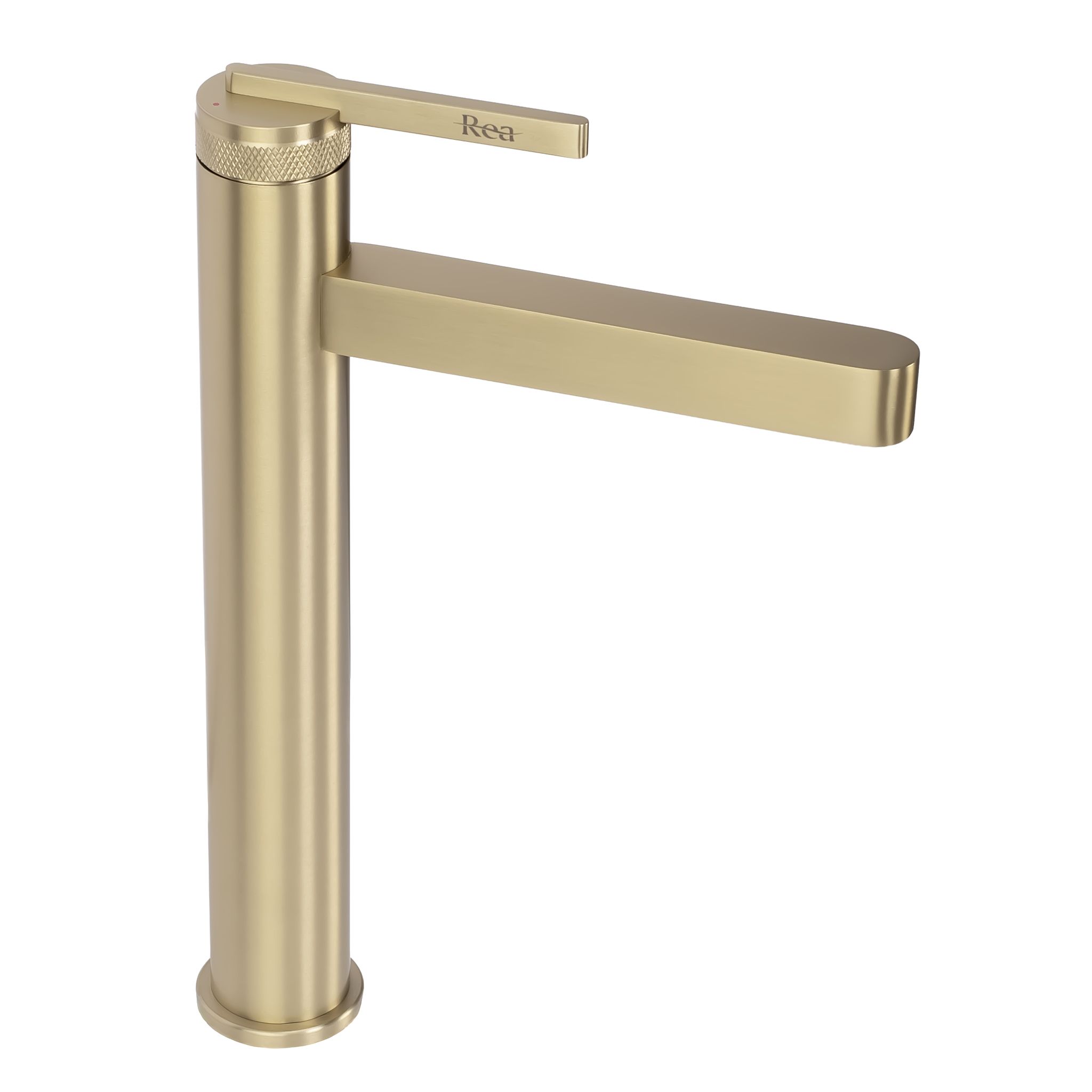 REA håndvaskarmatur GRACE JS-703701-1BG Høj, Børstet guld, 15x4x28,7cm