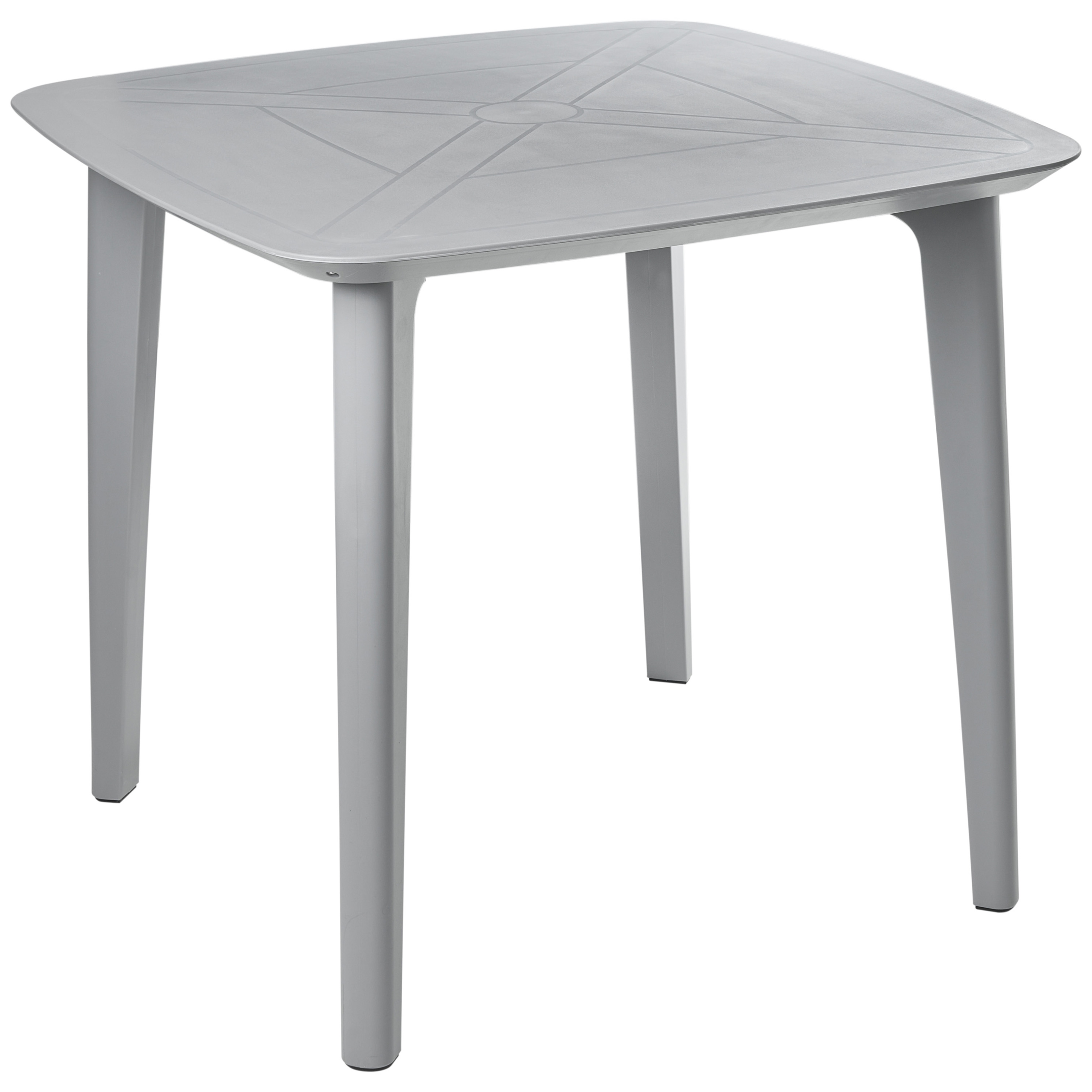 Havebord SORICO 86 cm 86 cm Grå