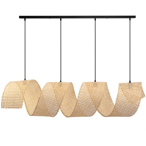 TOOLIGHT hængende loftlampe APP1643-4CP SPIRAL BOHO 160CM Beige 160x35x95cm