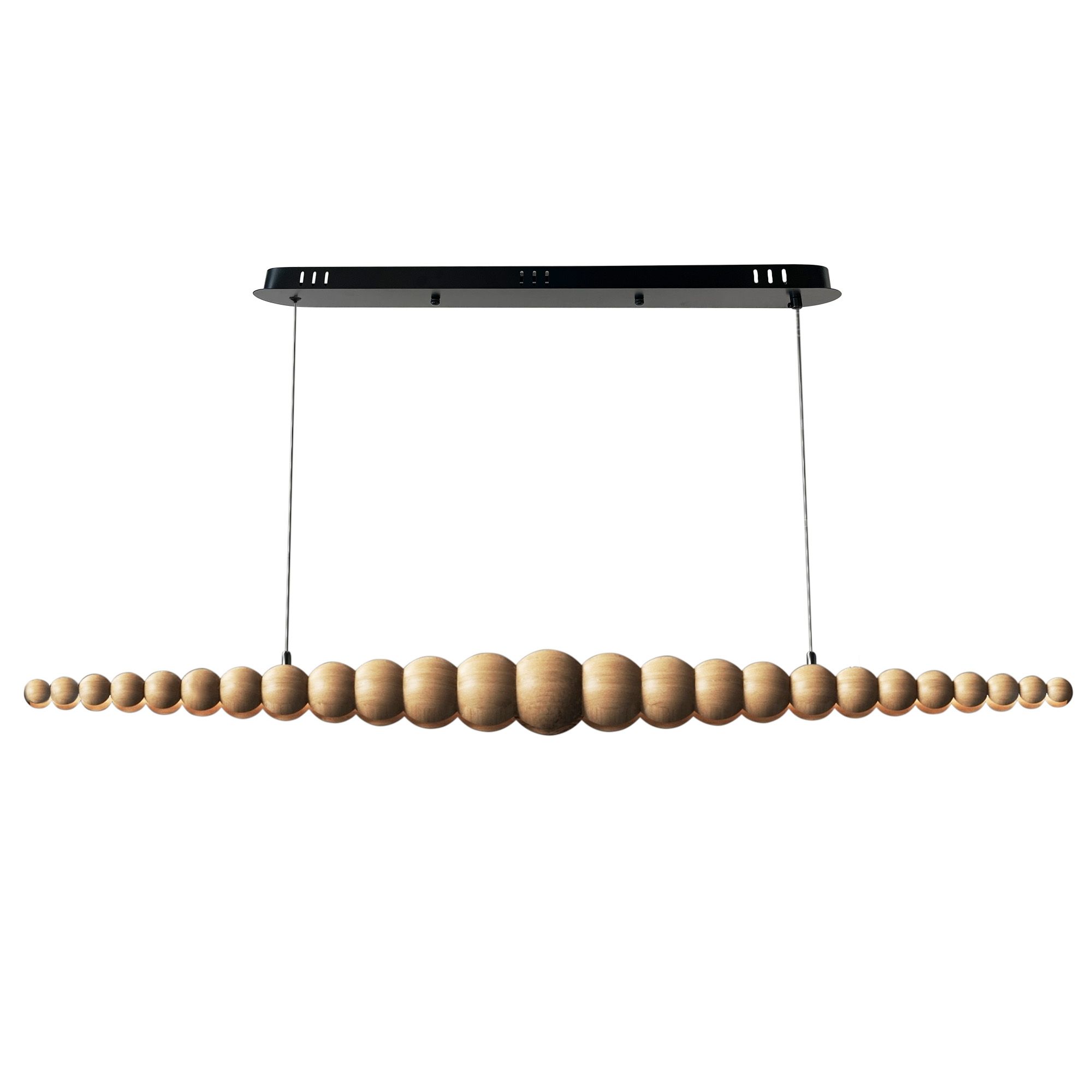Toolight Pendellampe APP1501-1CP Beige 118x118x50cm