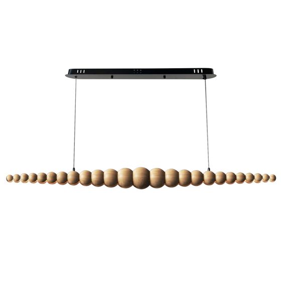 Toolight Pendellampe APP1501-1CP Beige 118x118x50cm