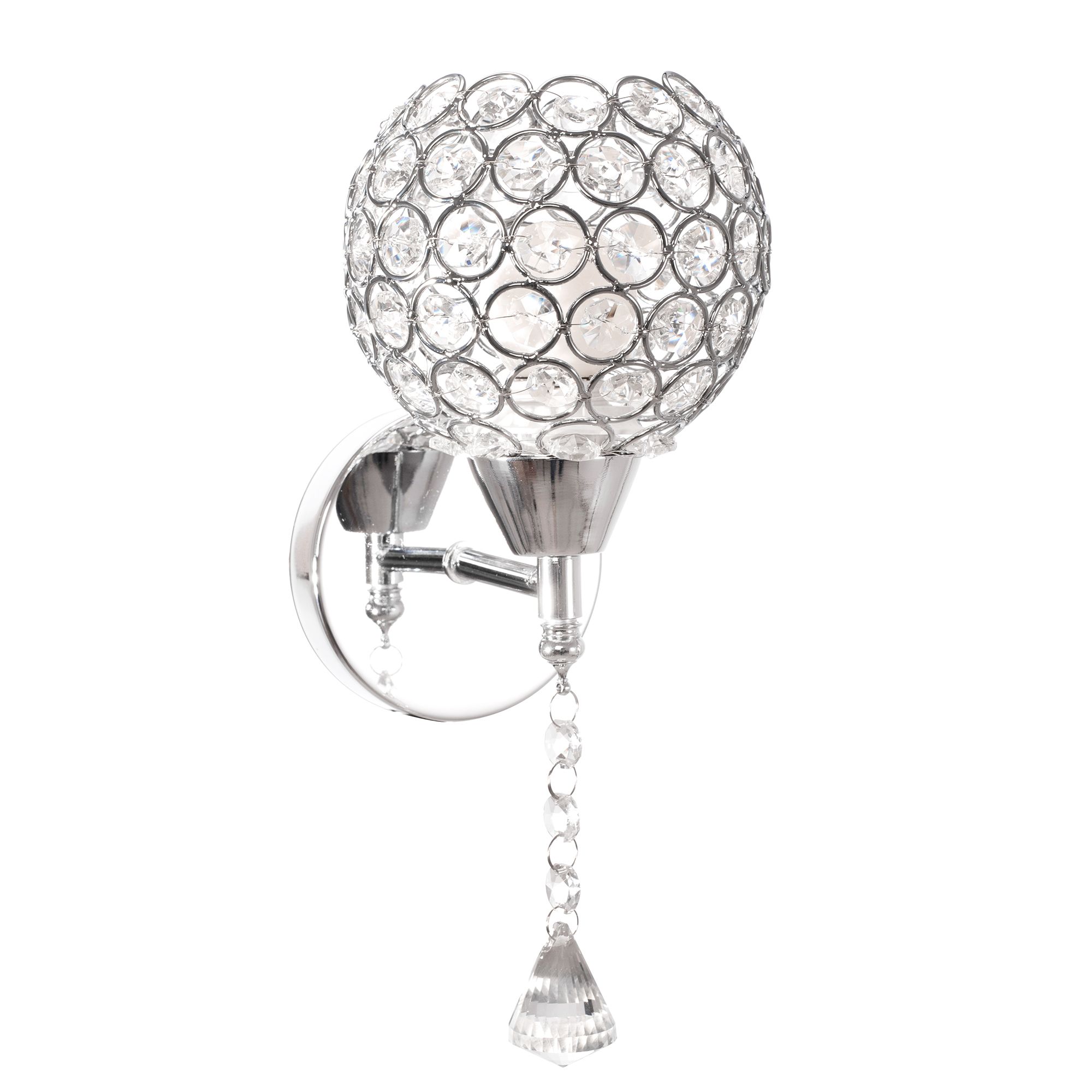 TOOLIGHT væglampe APP716-1W Krom 16,5x12x29cm