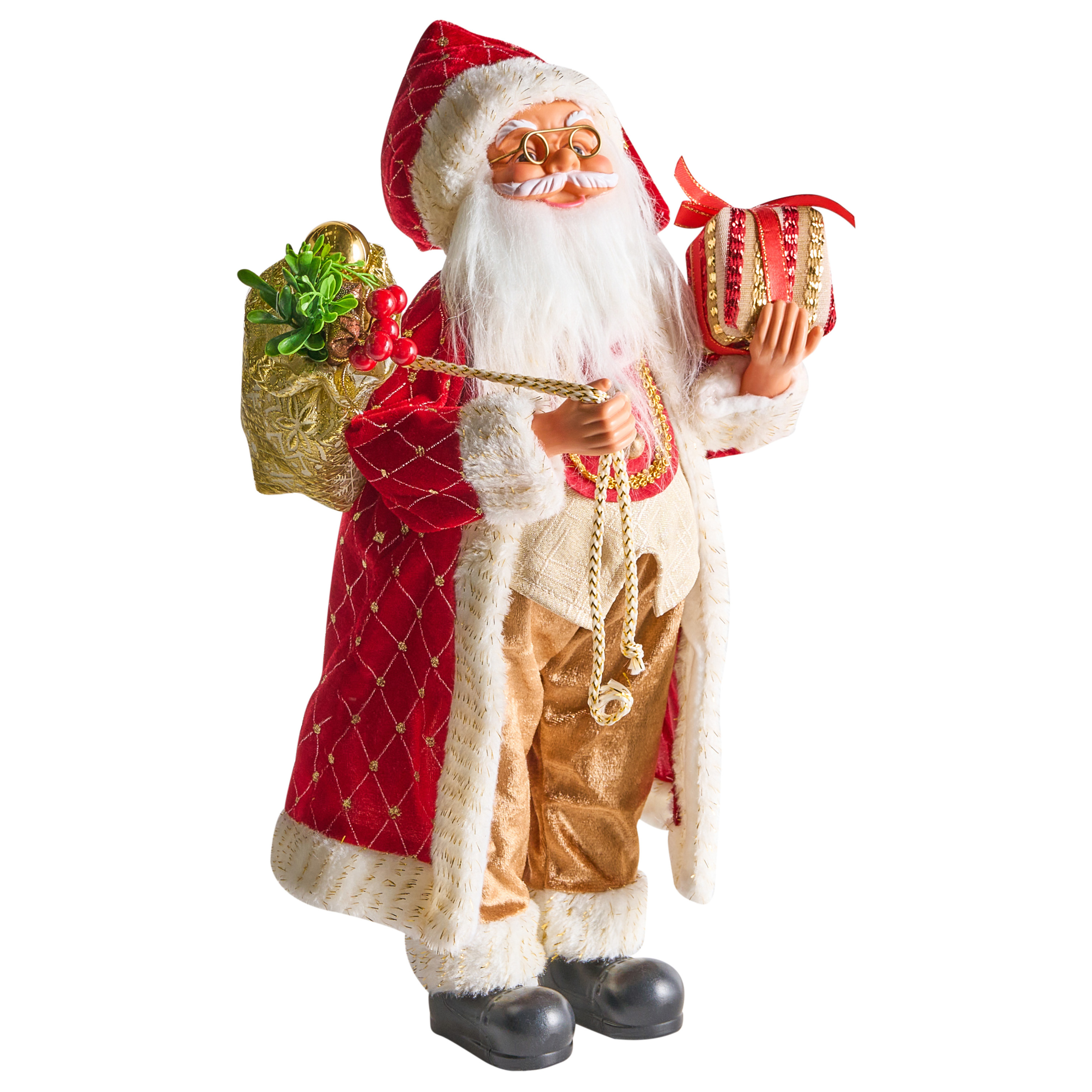 Juledekoration RAMVATN 44 cm Julemand Rød