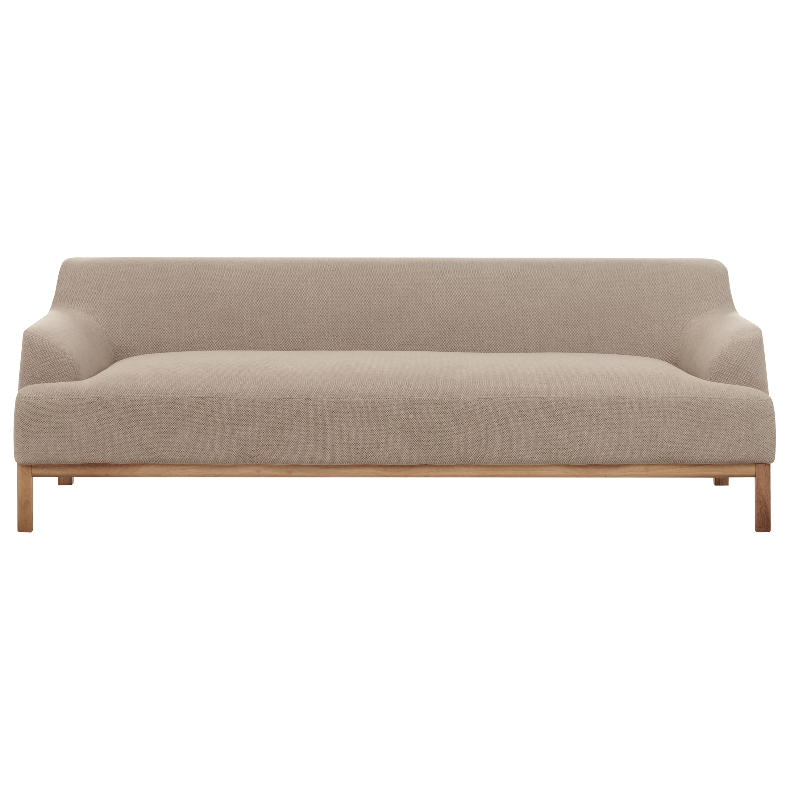 Sofa 3 personers SOSJO Brungrå