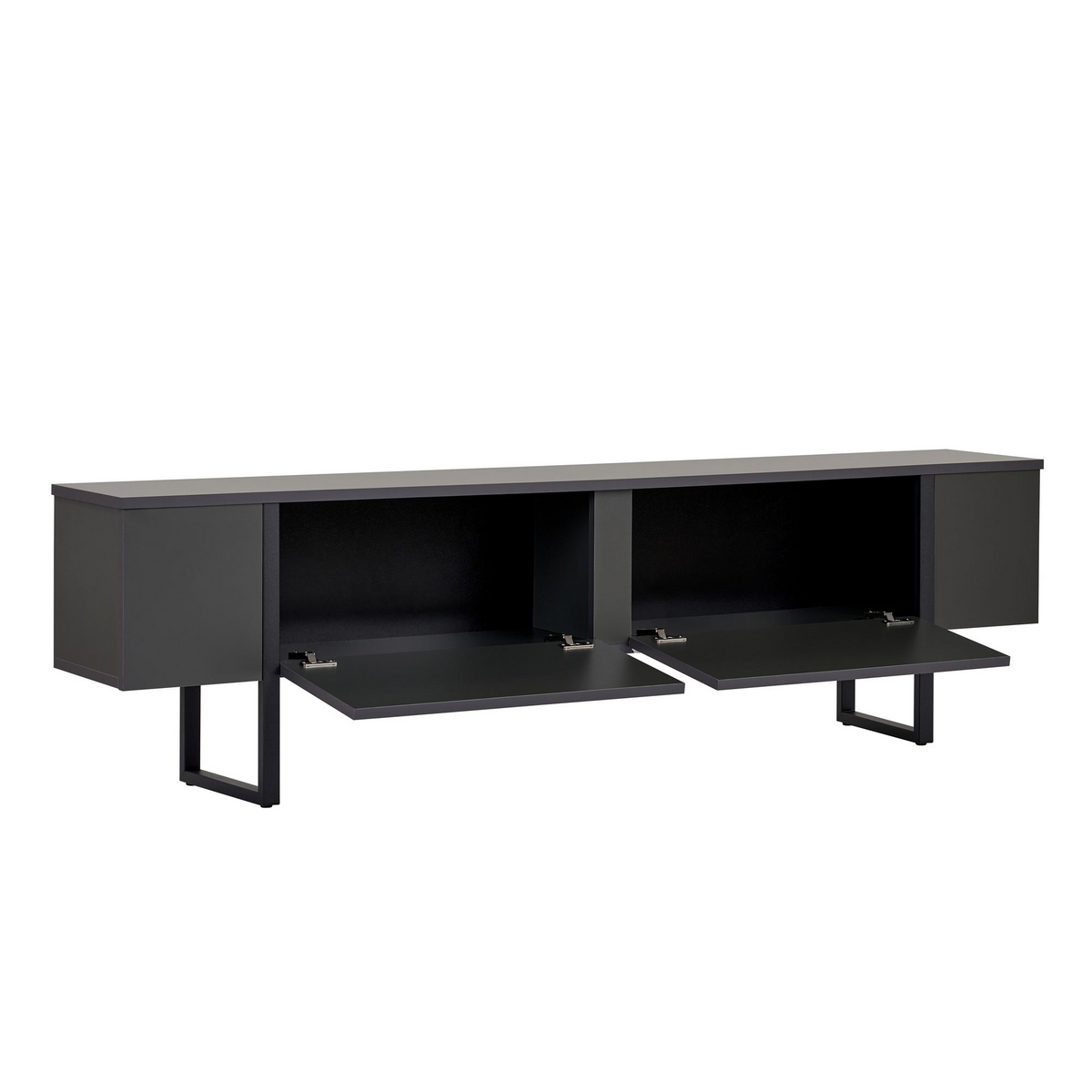 Norda Design Moderne TV-bord, 180 cm | 100% melaminbelagt, 18 mm tyk | stilfuldt industrielt design