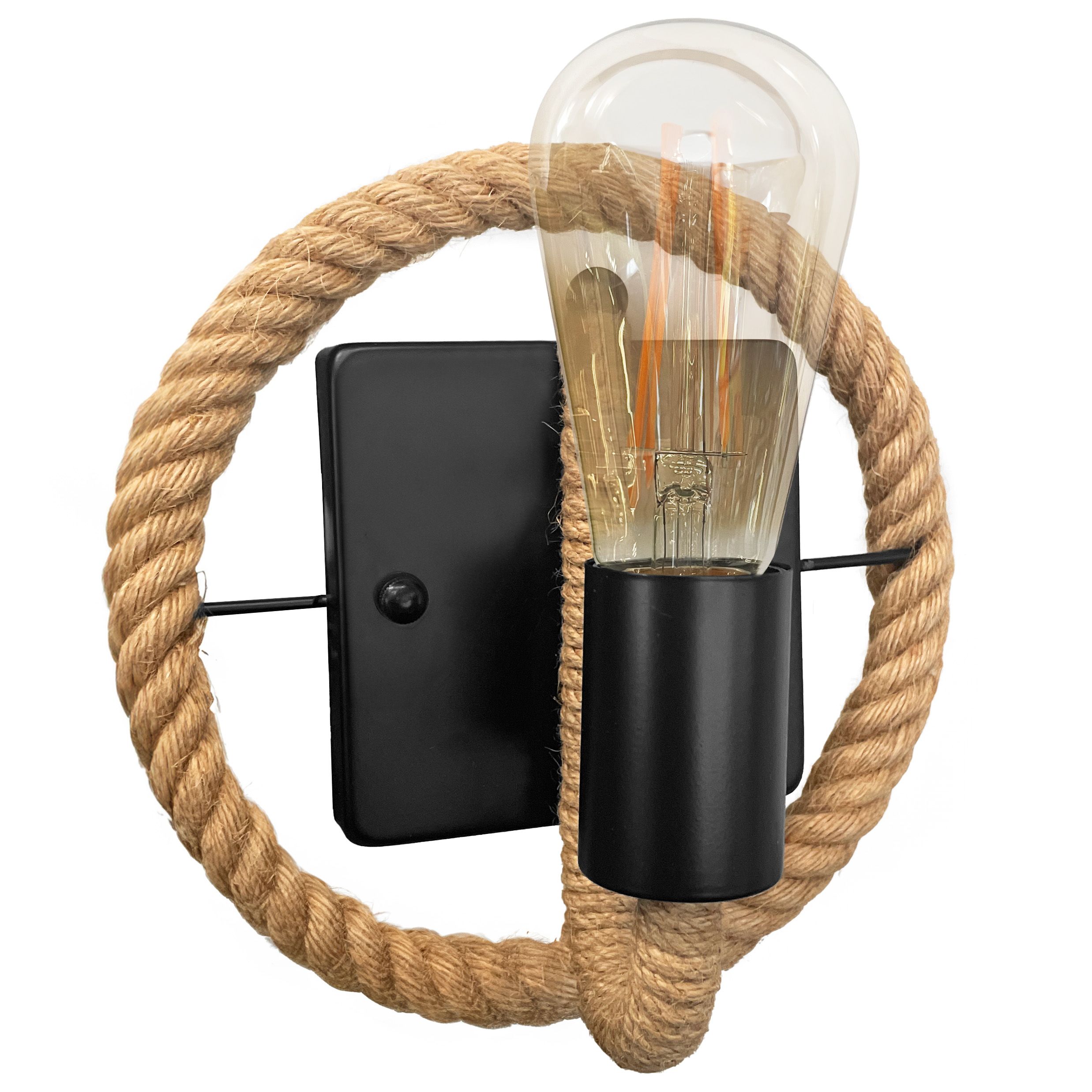 TOOLIGHT væglampe APP1465-1W Brun 12x25x40cm