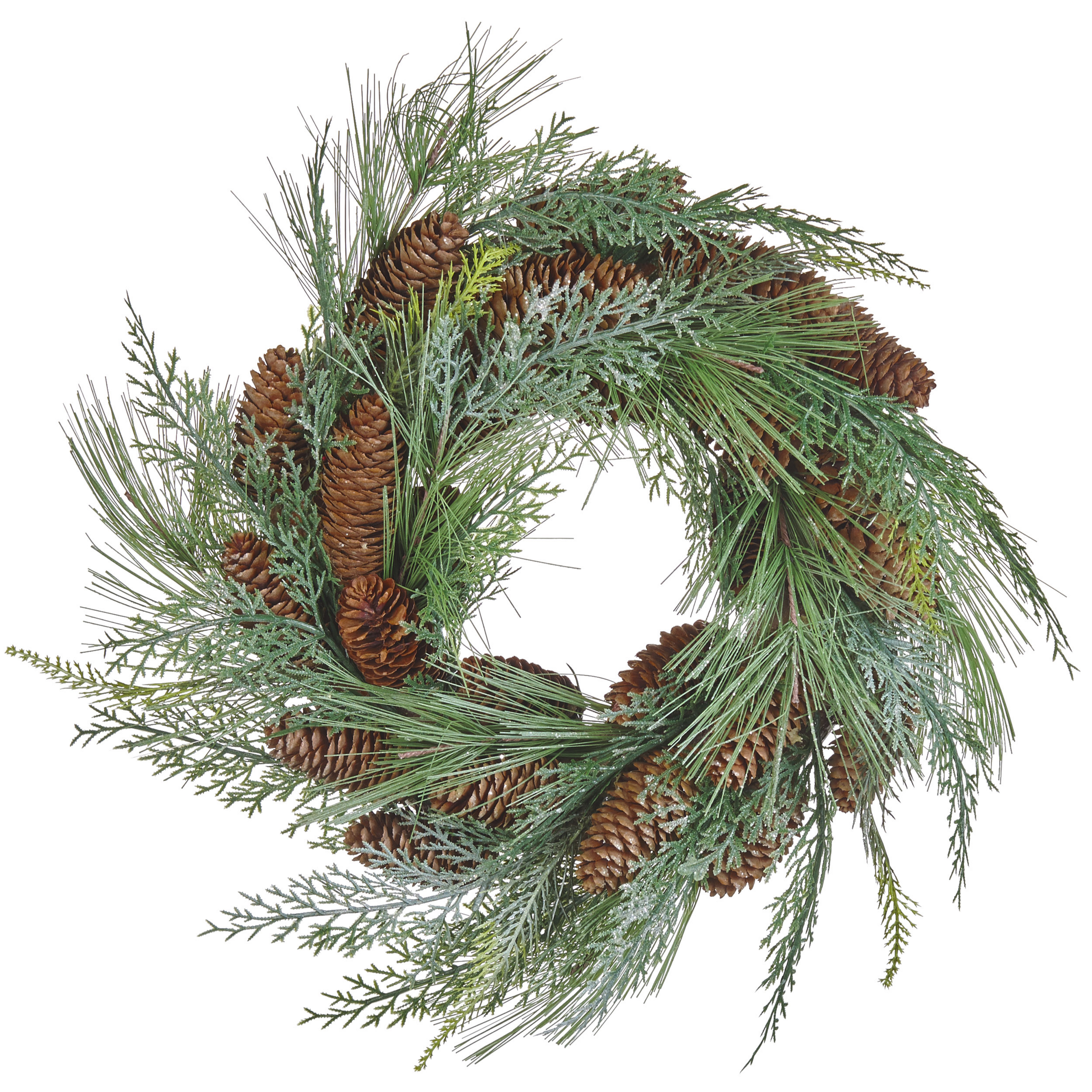 Julekrans ASTURIA 34 cm Grøn