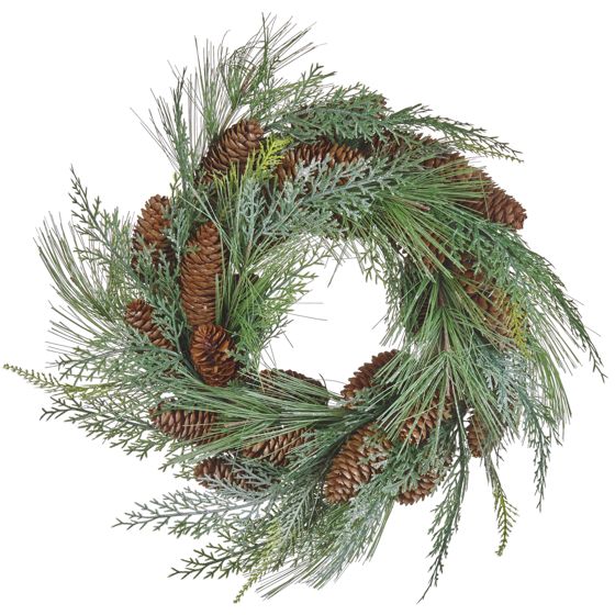 Julekrans ASTURIA 34 cm Grøn