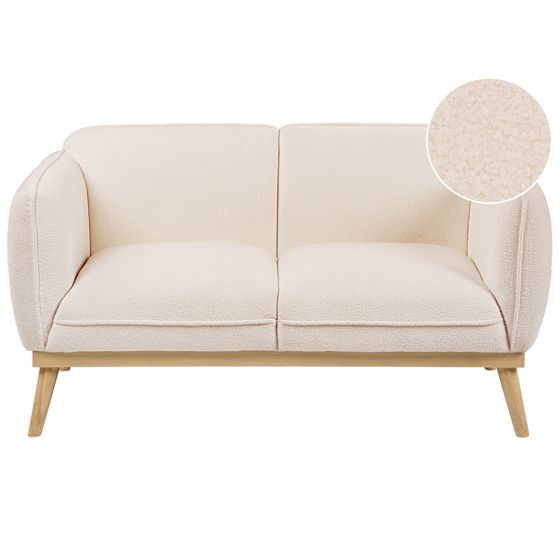Sofa 2 personers LJUNG Boucle Lys Beige