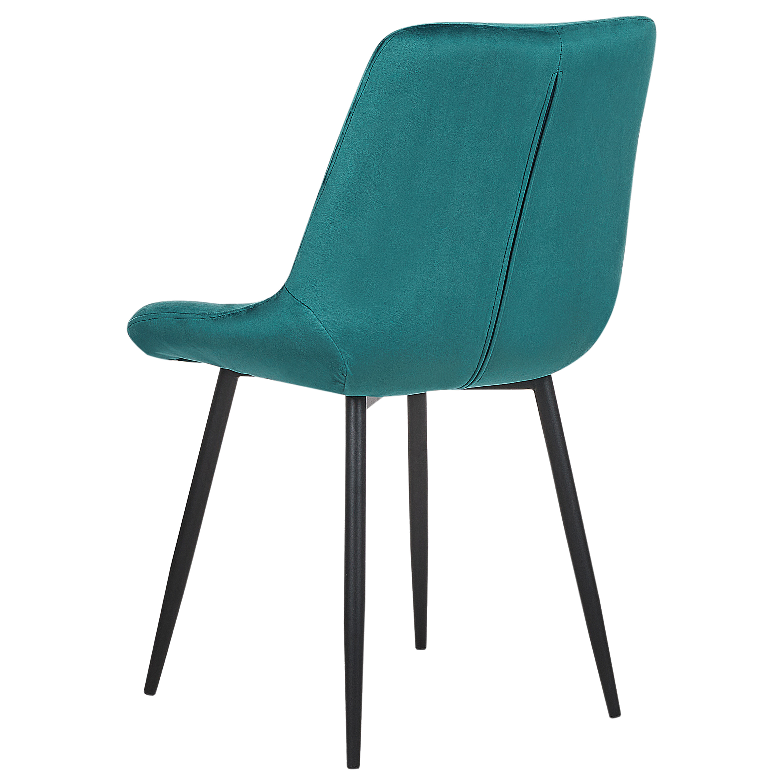 Sæt med 2 spisebordsstole MELROSE Velour Turkis