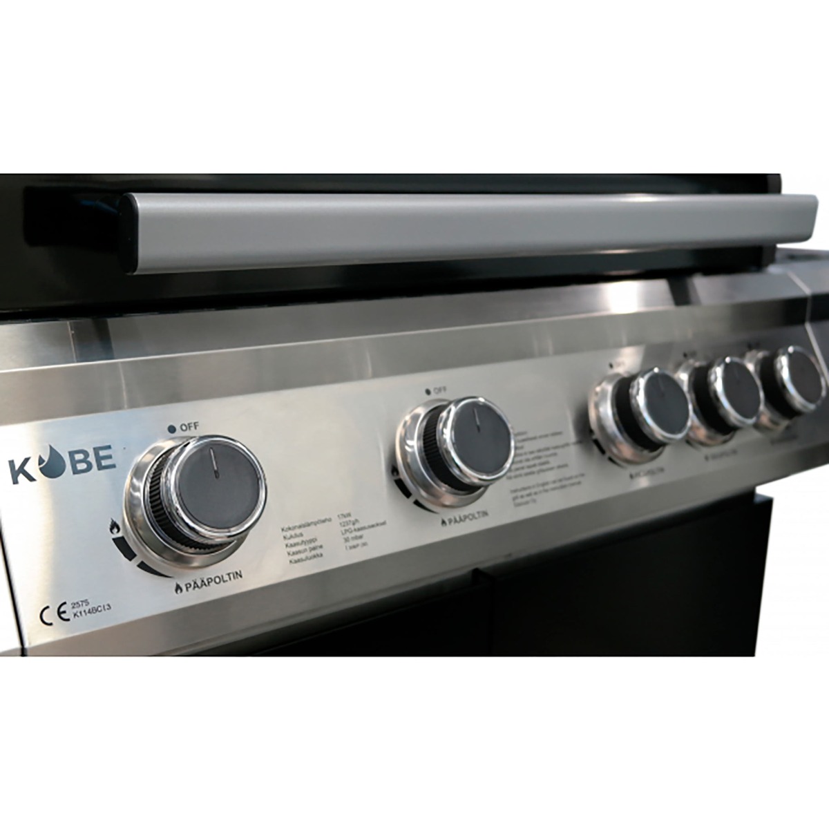 KOBE Gasgrill STYLE BLACK 2023 4+1