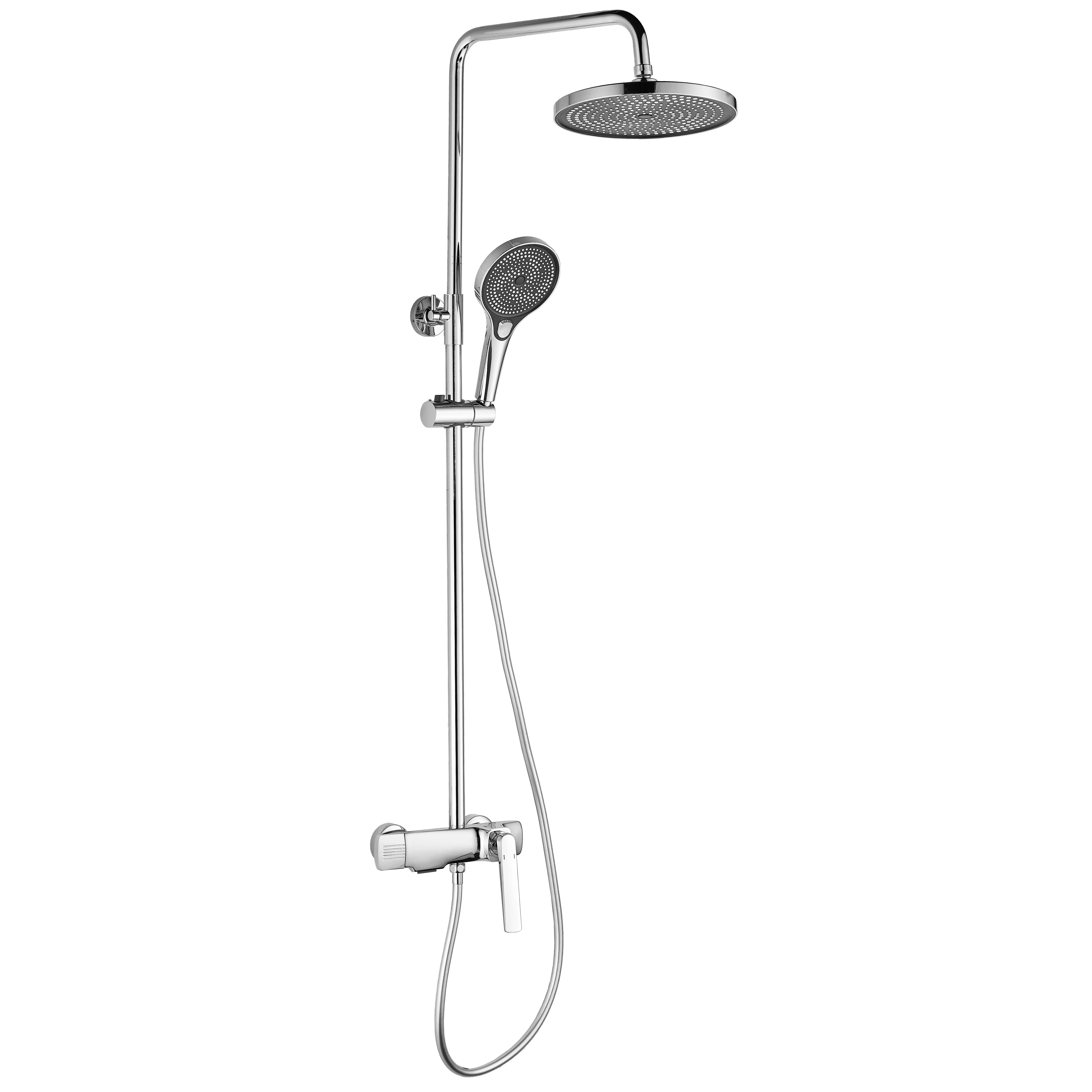 REA brusesæt REBEL , Krom, 50x25x135,5cm