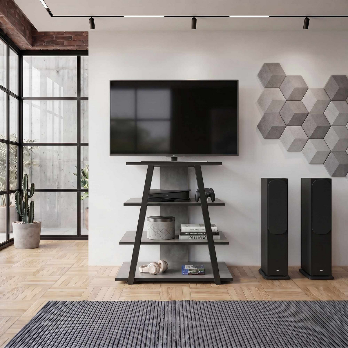 Norda Design TV-bord Lyno 40.6 x 70.4 x 80 cm