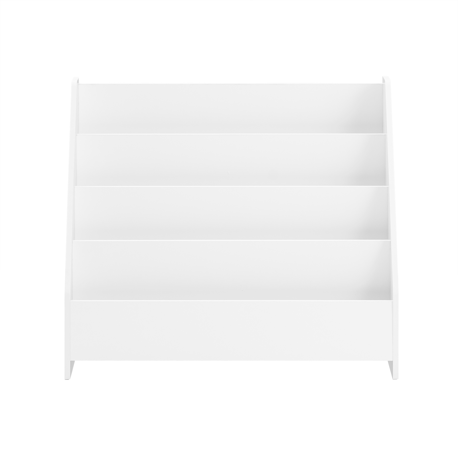 Bogreol med 4 hylder hvid 70.0x30.0x60.0 cm KMB32-K-W