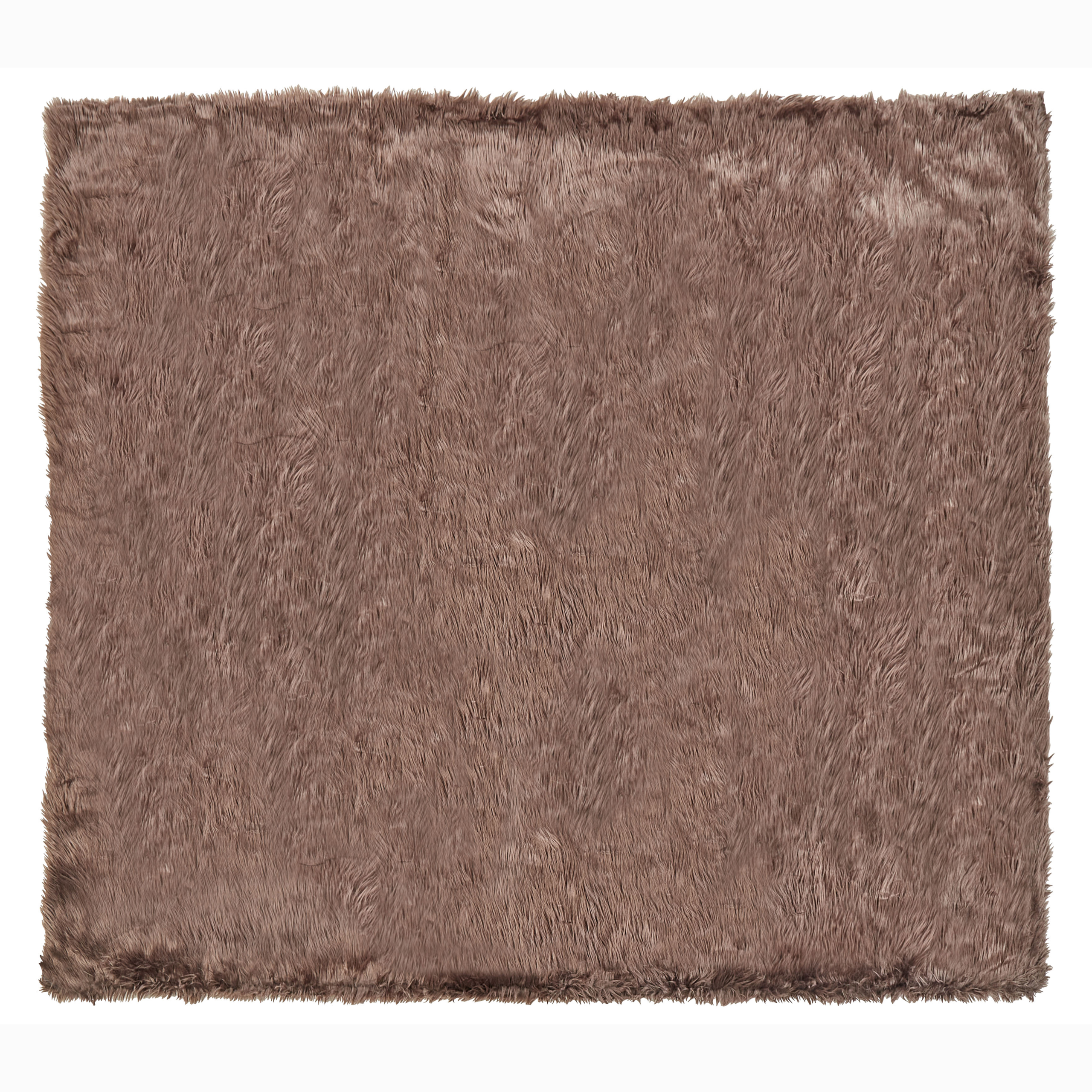 Sengetæppe DELICE 200 x 220 cm Brun