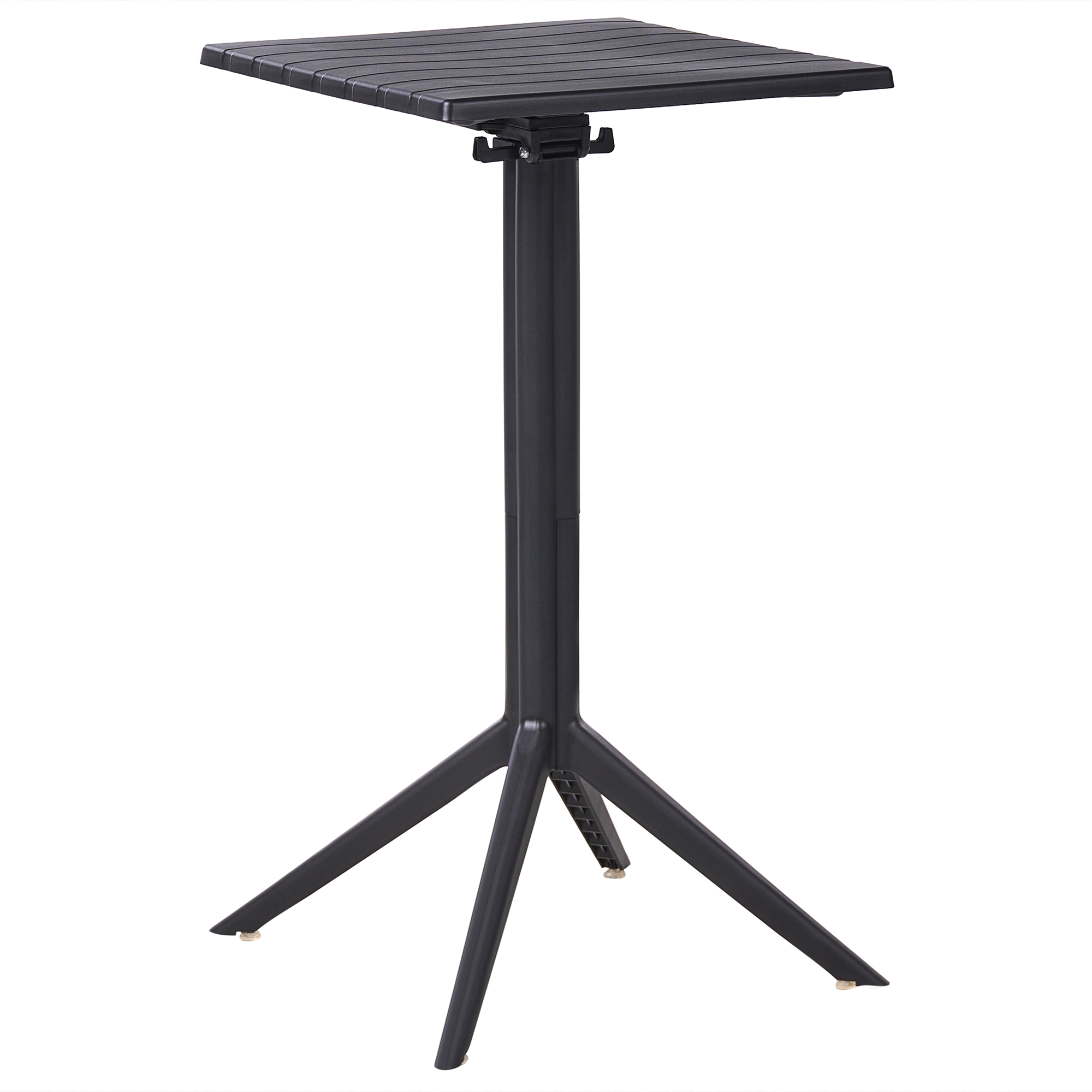 Barbord til have LEMNOS 60 cm 60 cm Sort