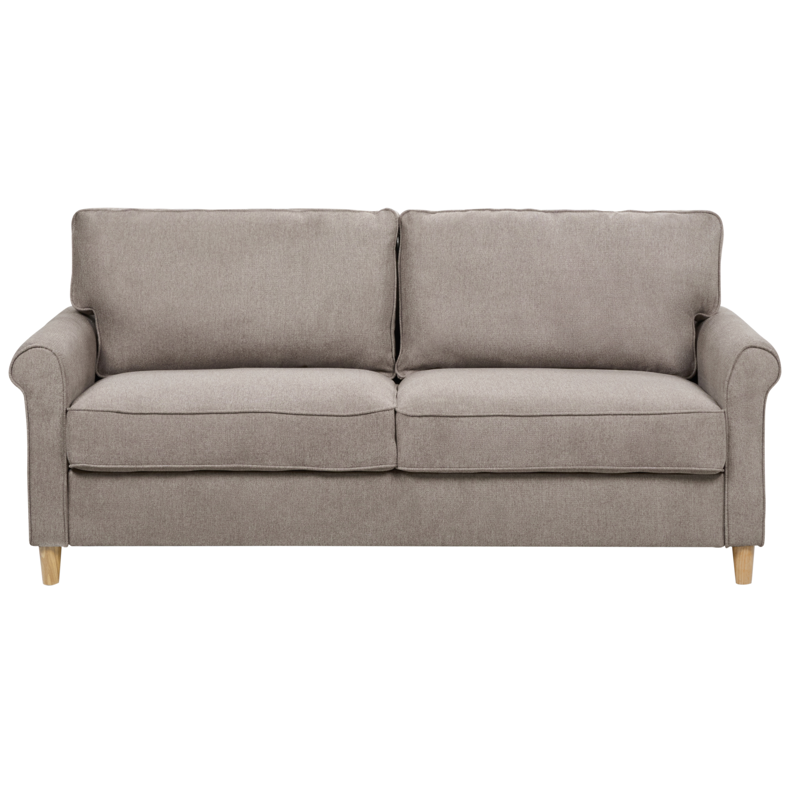 Sofa 3 personers RONNEBY Lysebrun