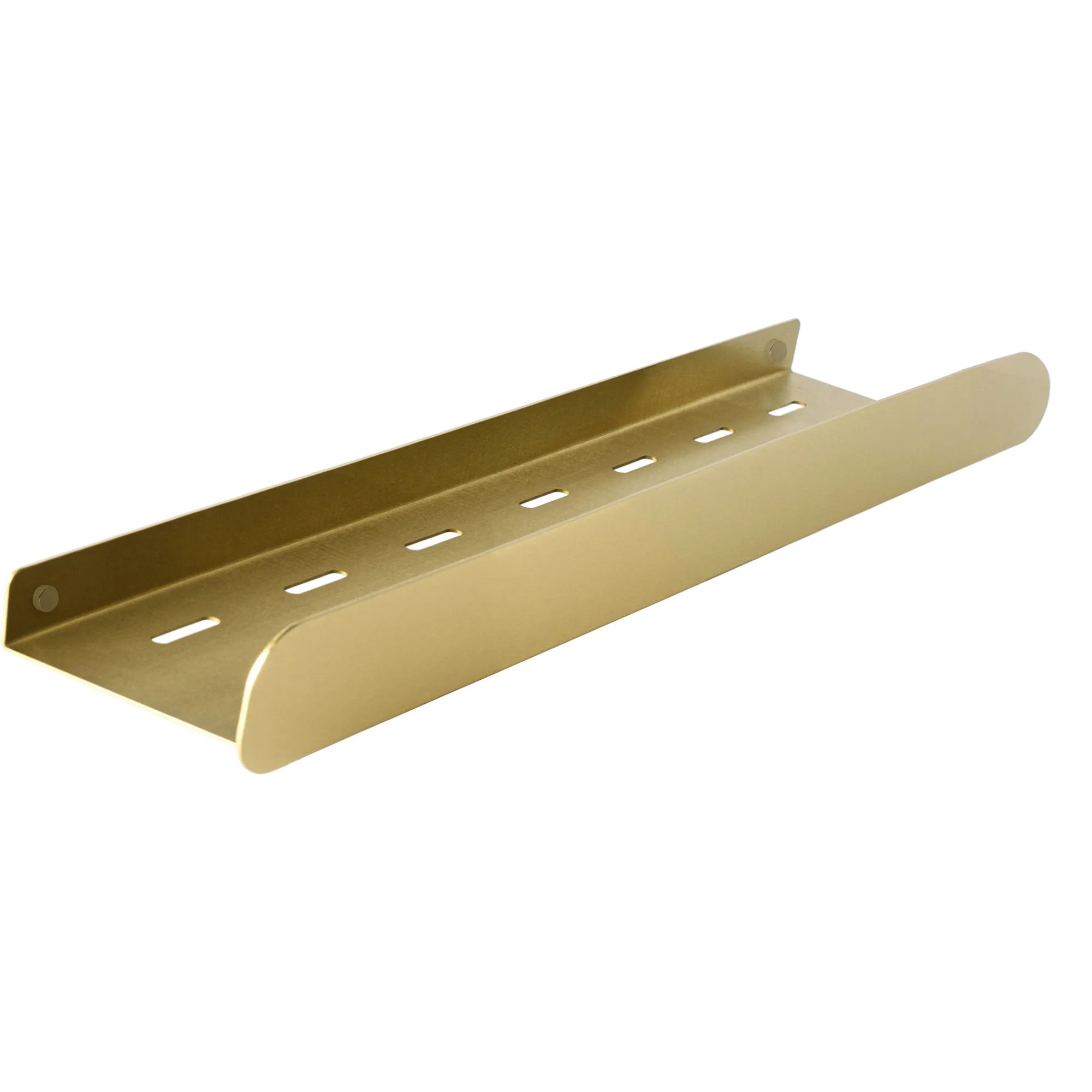 REA badeværelseshylde til bruser SF03-450-BG 45cm Børstet guld, 45x9x5cm