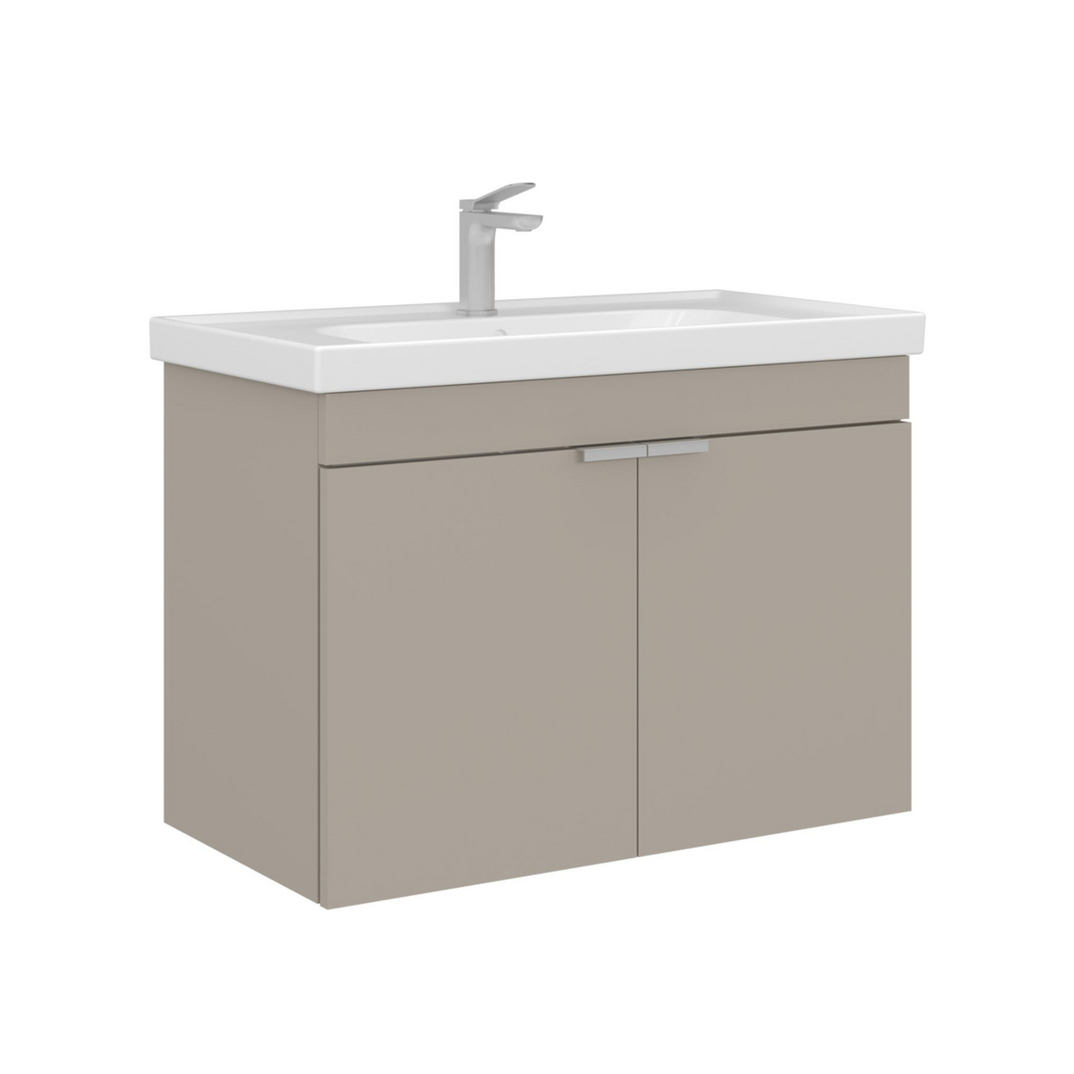 Norda Design Badeværelsesskab med håndvask Desna 80 45 x 80 x 58 cm