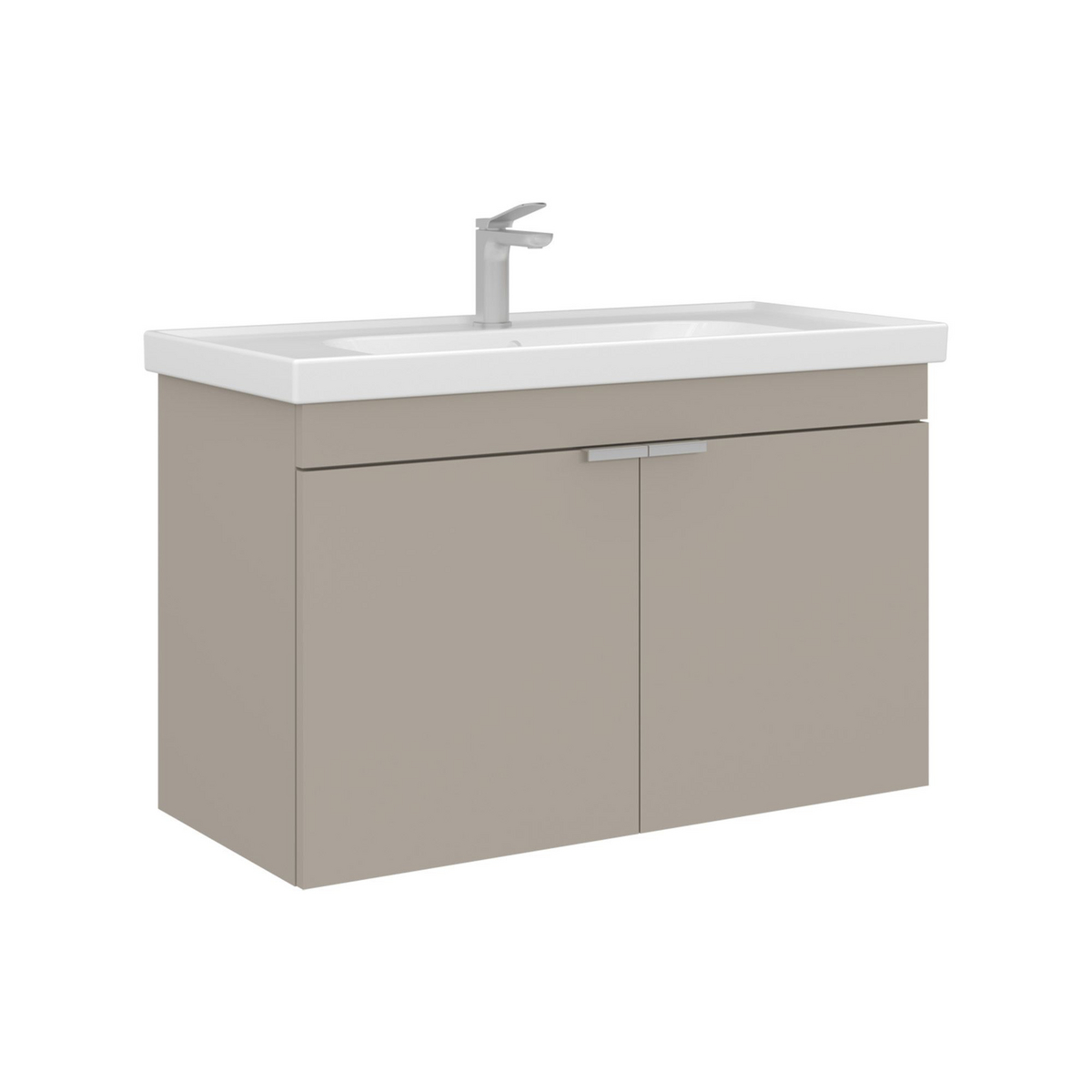 Norda Design Badeværelsesskab med håndvask Desna 90 45 x 90 x 58 cm
