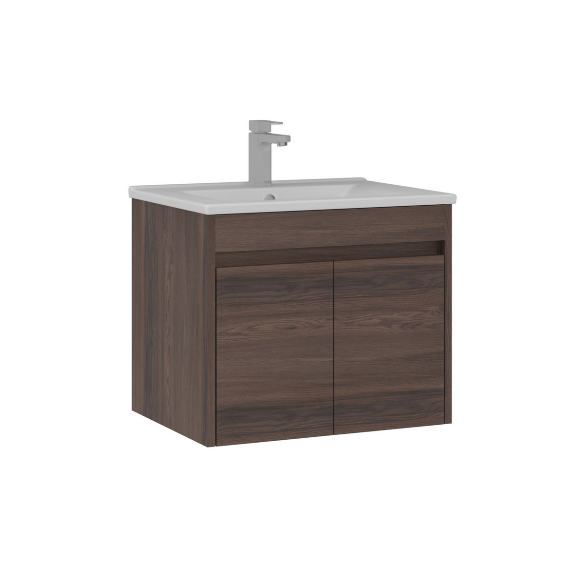 Norda Design Badeværelsesskab med håndvask Side 65 v2 Dør 45 x 65 x 52 cm