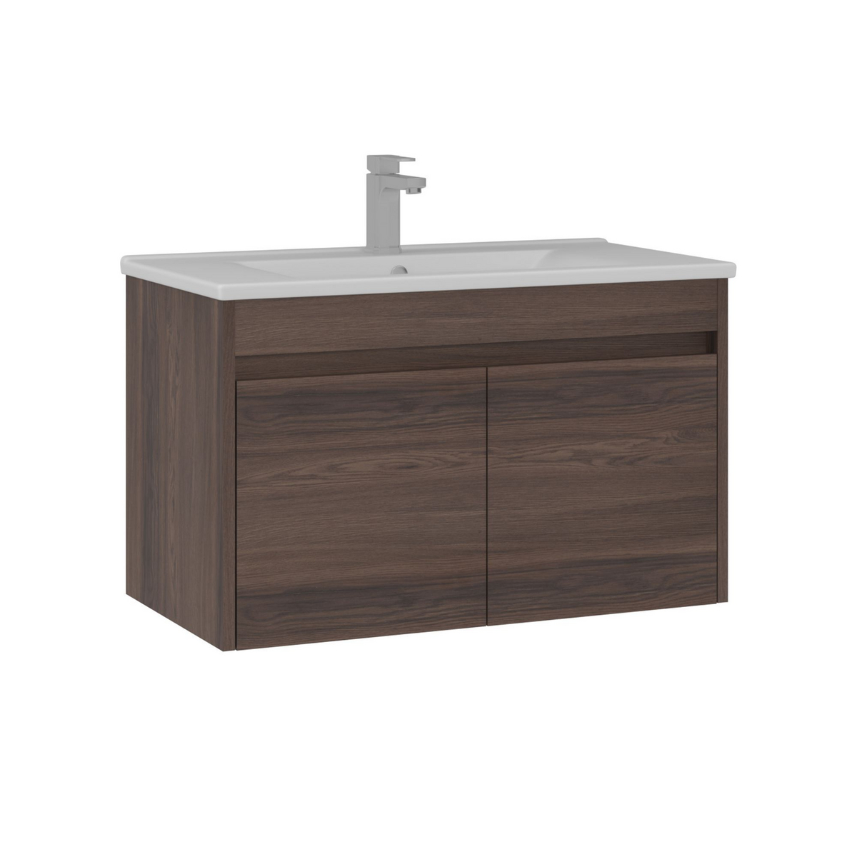 Norda Design Badeværelsesskab med håndvask Side 85 v2 Dør 45 x 85 x 52 cm